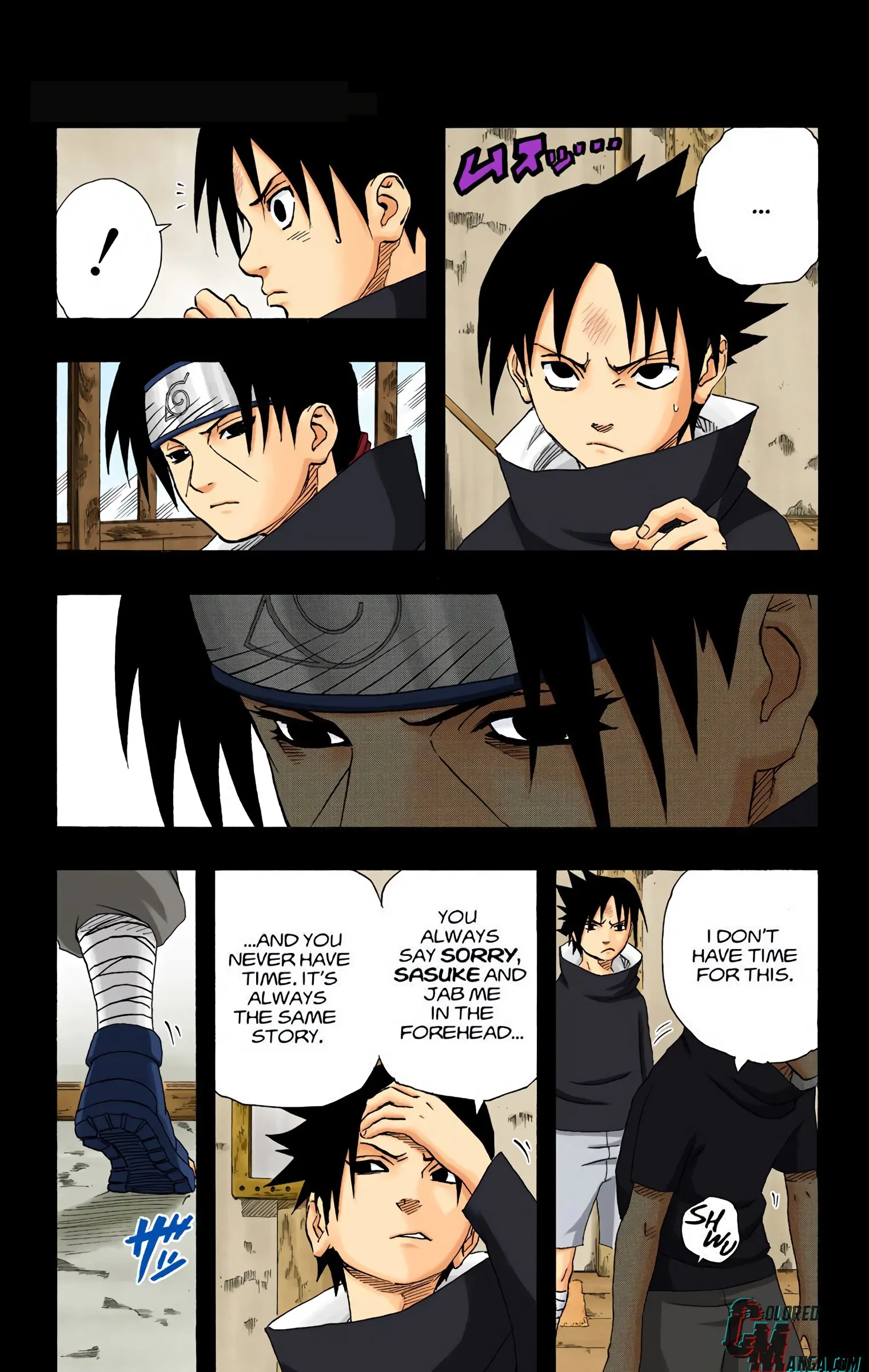 Naruto Colored Manga Online, chapter 145, page 13