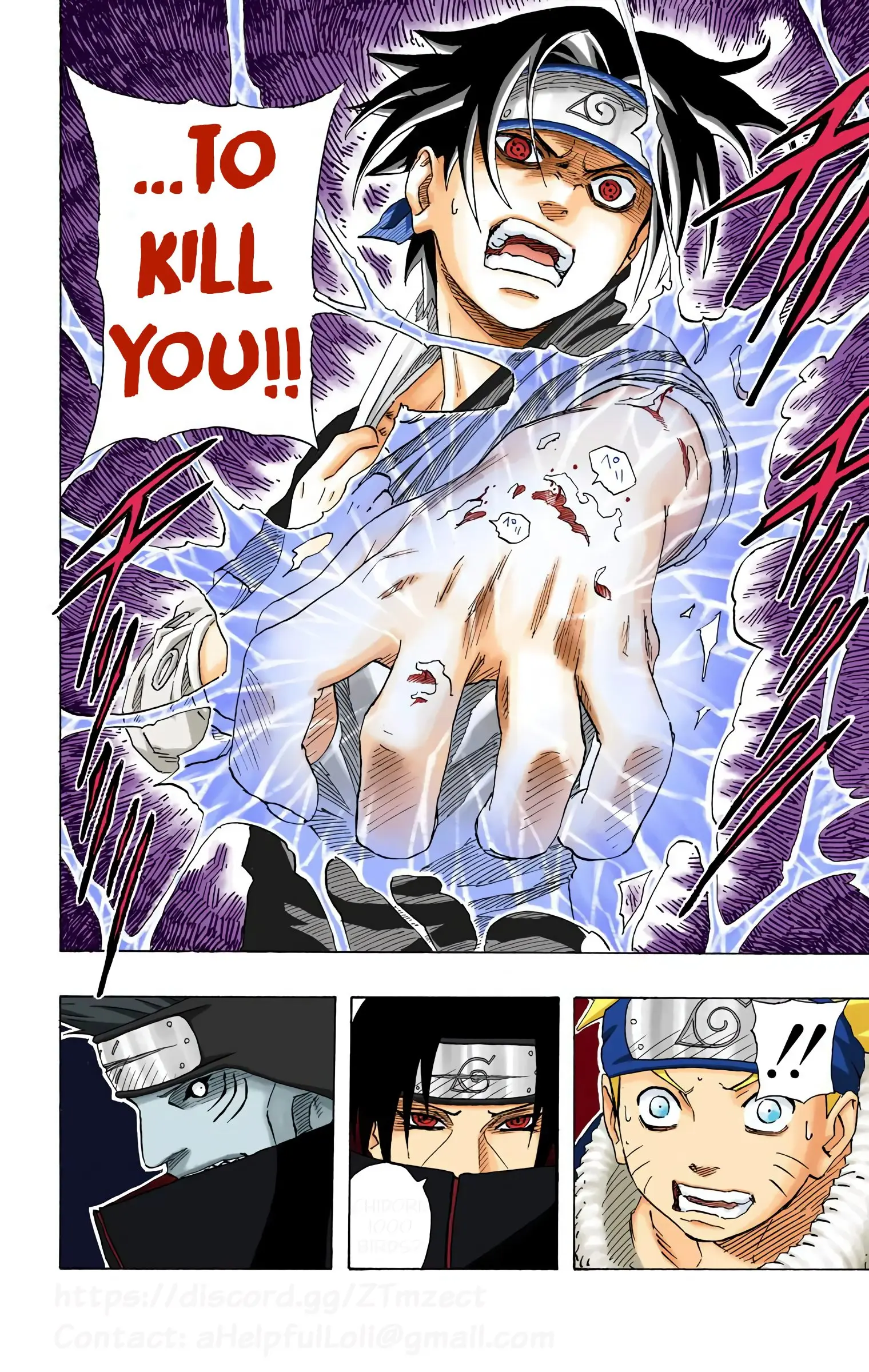 Naruto Colored Manga Online, chapter 146, page 12