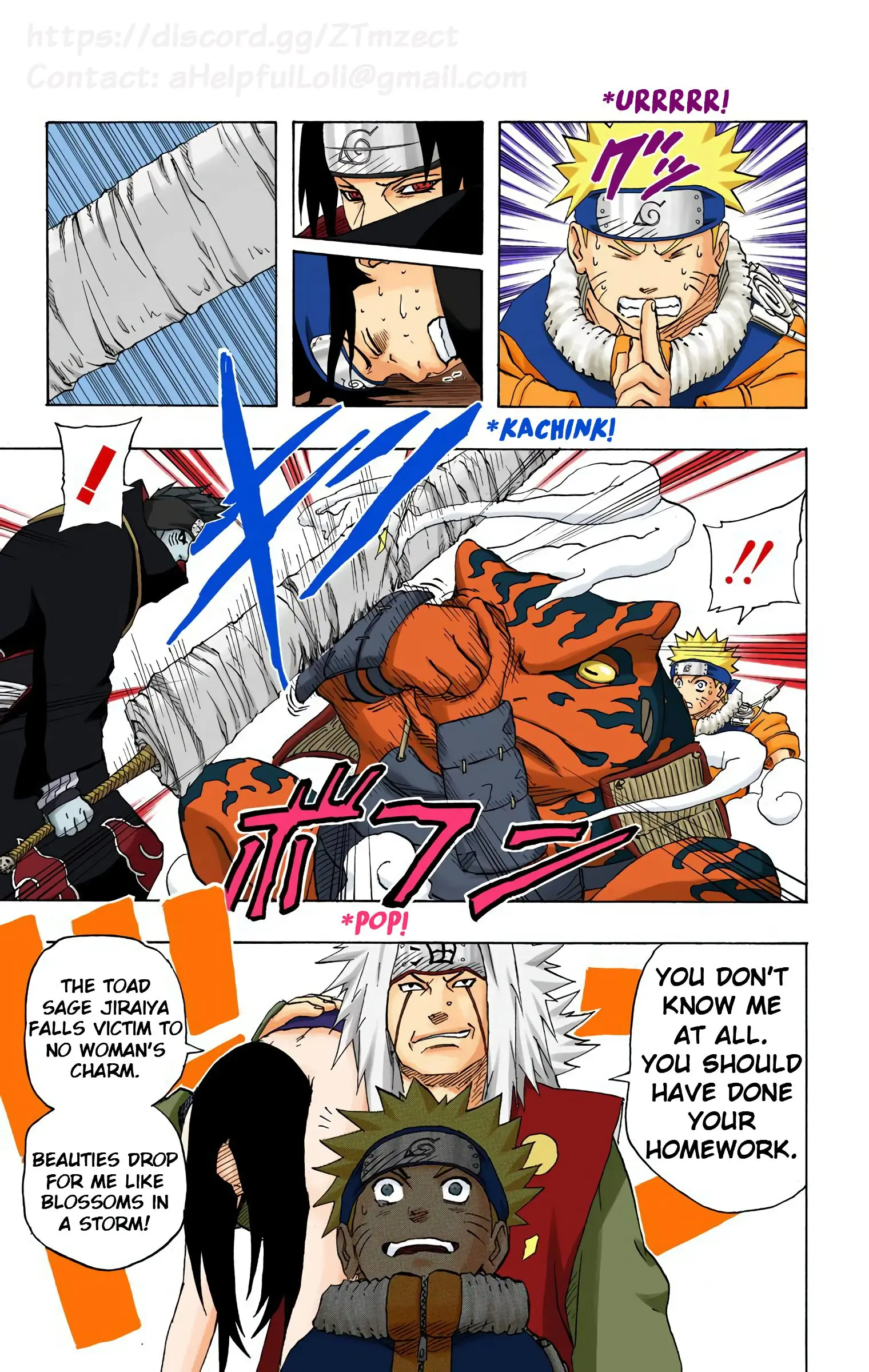 Naruto Colored Manga Online, chapter 146, page 18
