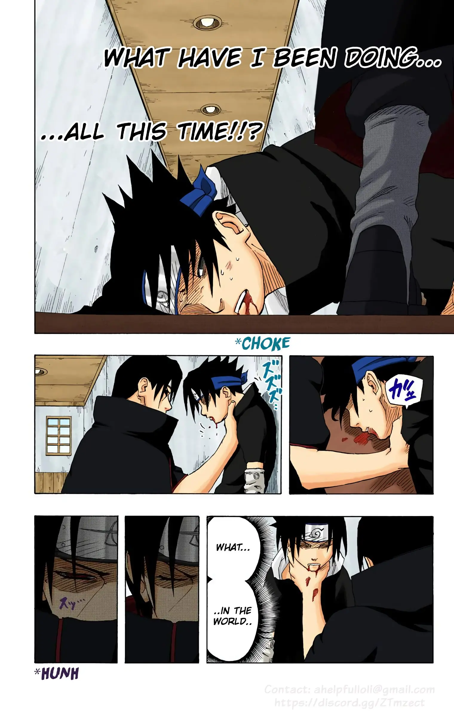 Naruto Colored Manga Online, chapter 147, page 14