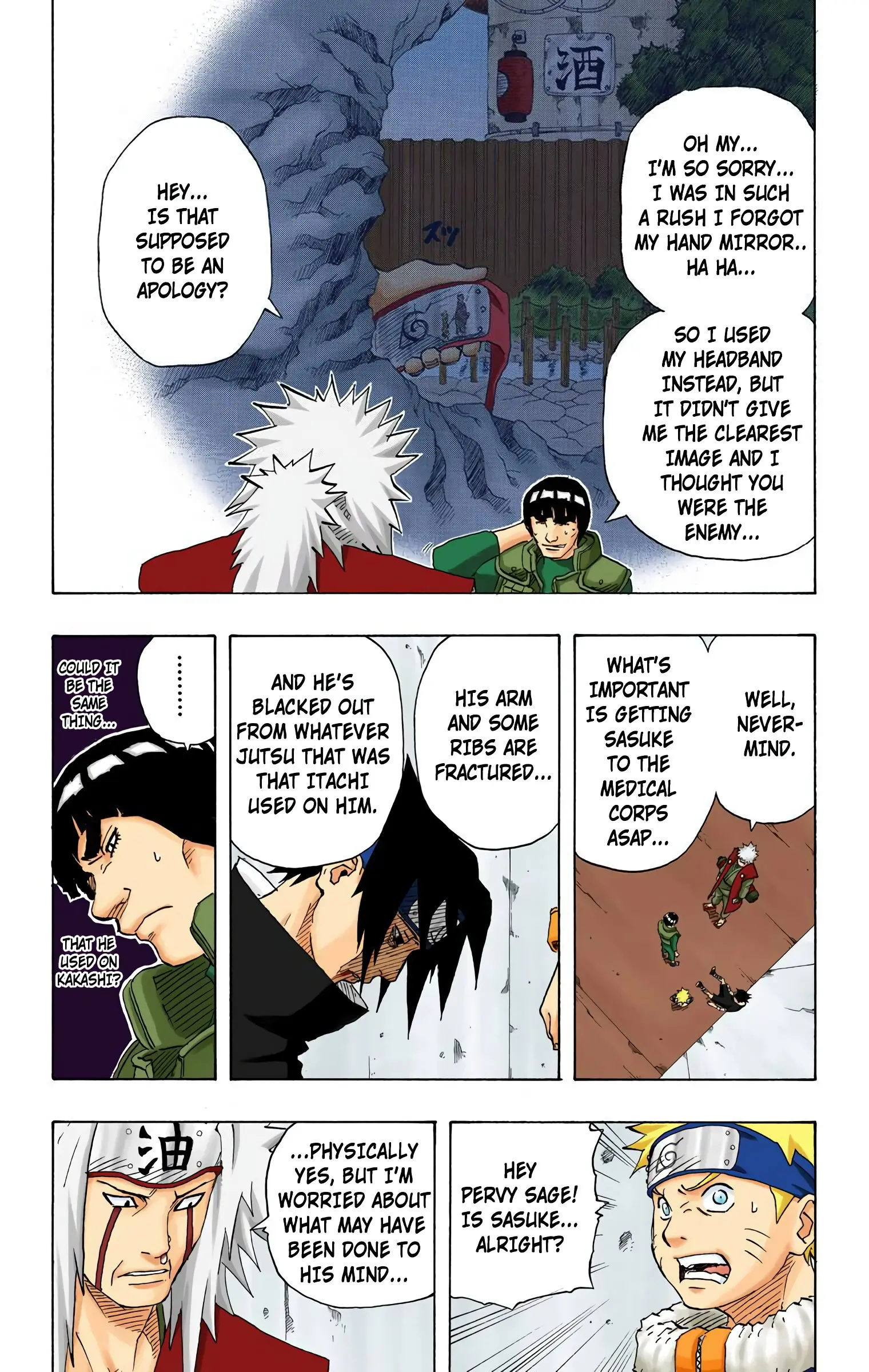 Naruto Colored Manga Online, chapter 148, page 13