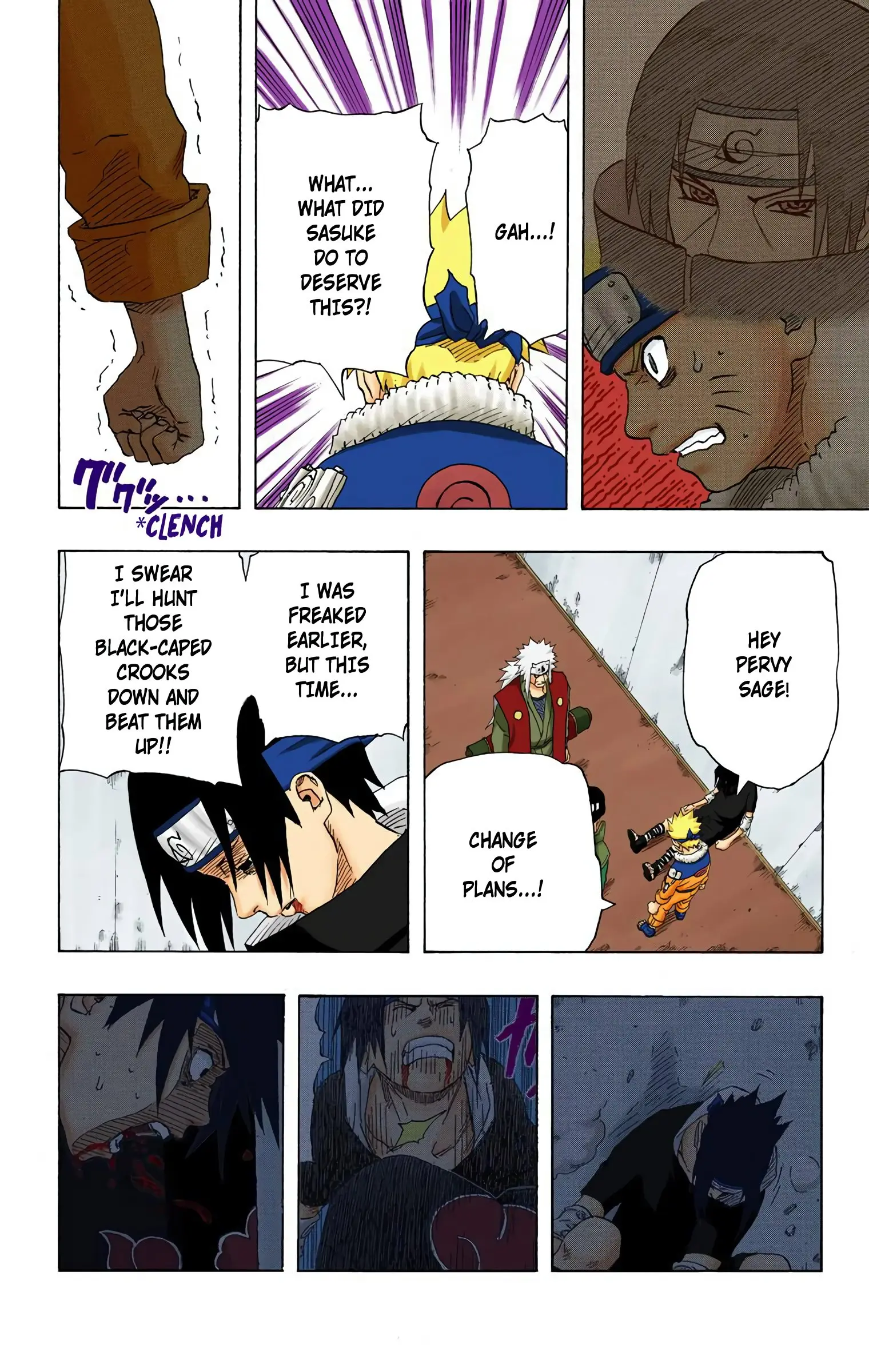 Naruto Colored Manga Online, chapter 148, page 14