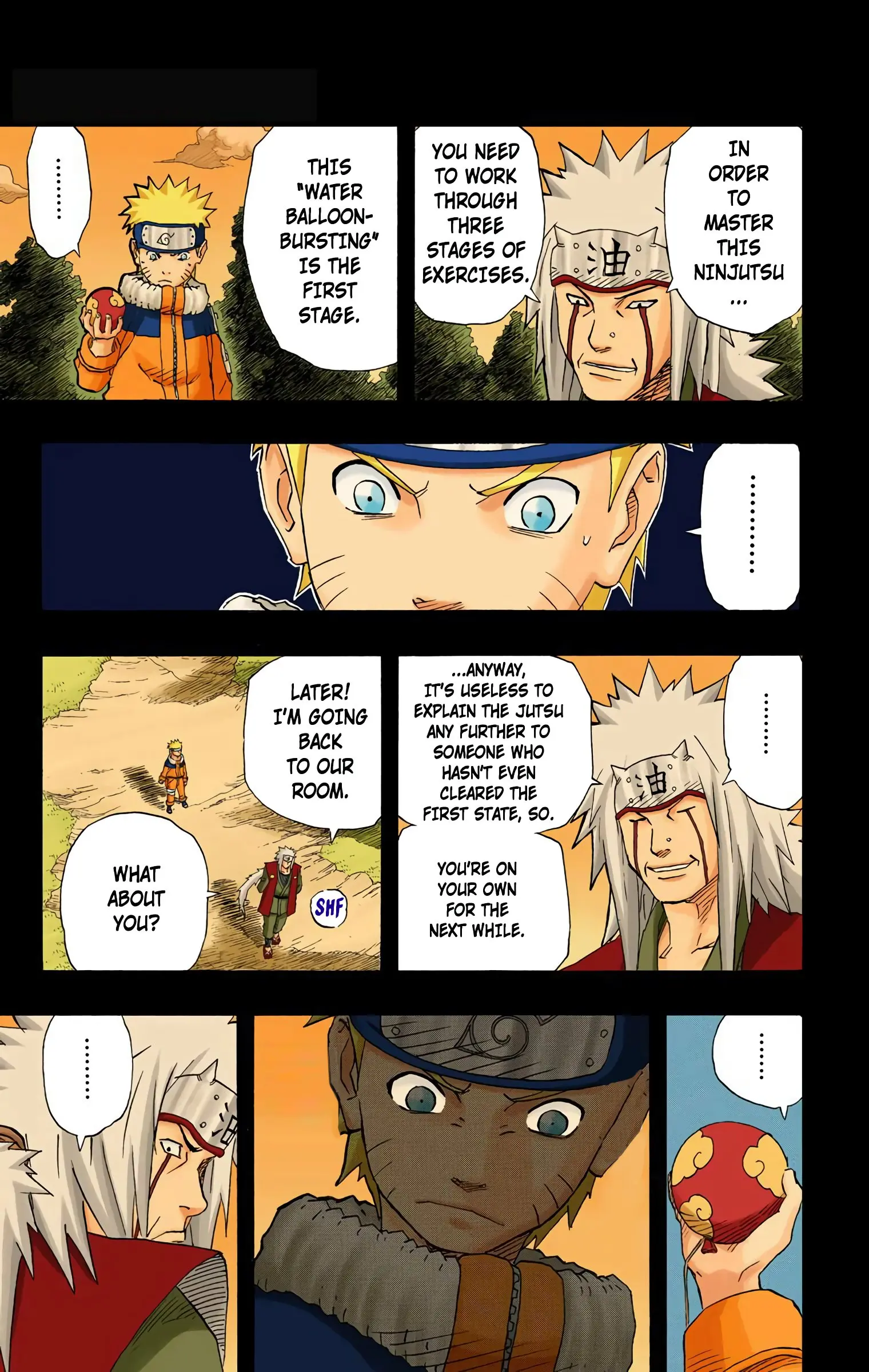 Naruto Colored Manga Online, chapter 151, page 14