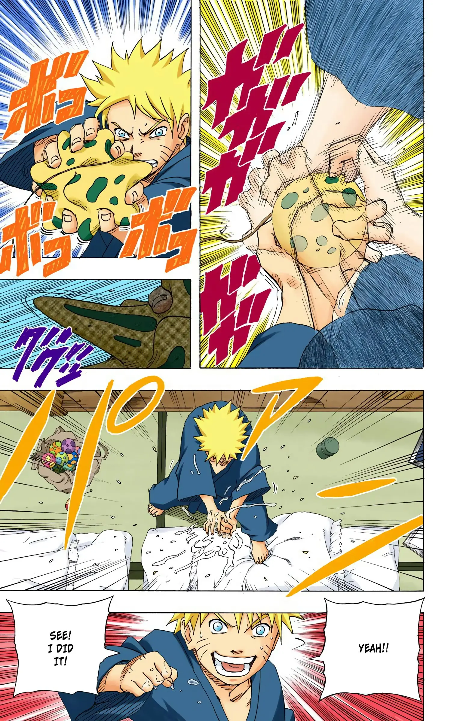 Naruto Colored Manga Online, chapter 152, page 3