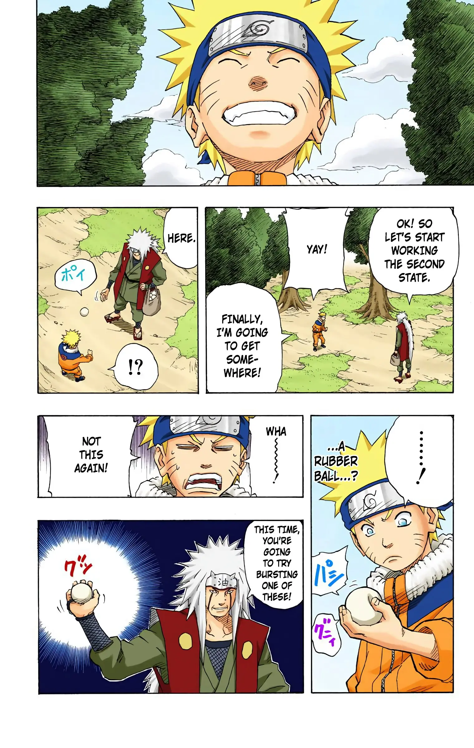 Naruto Colored Manga Online, chapter 152, page 8