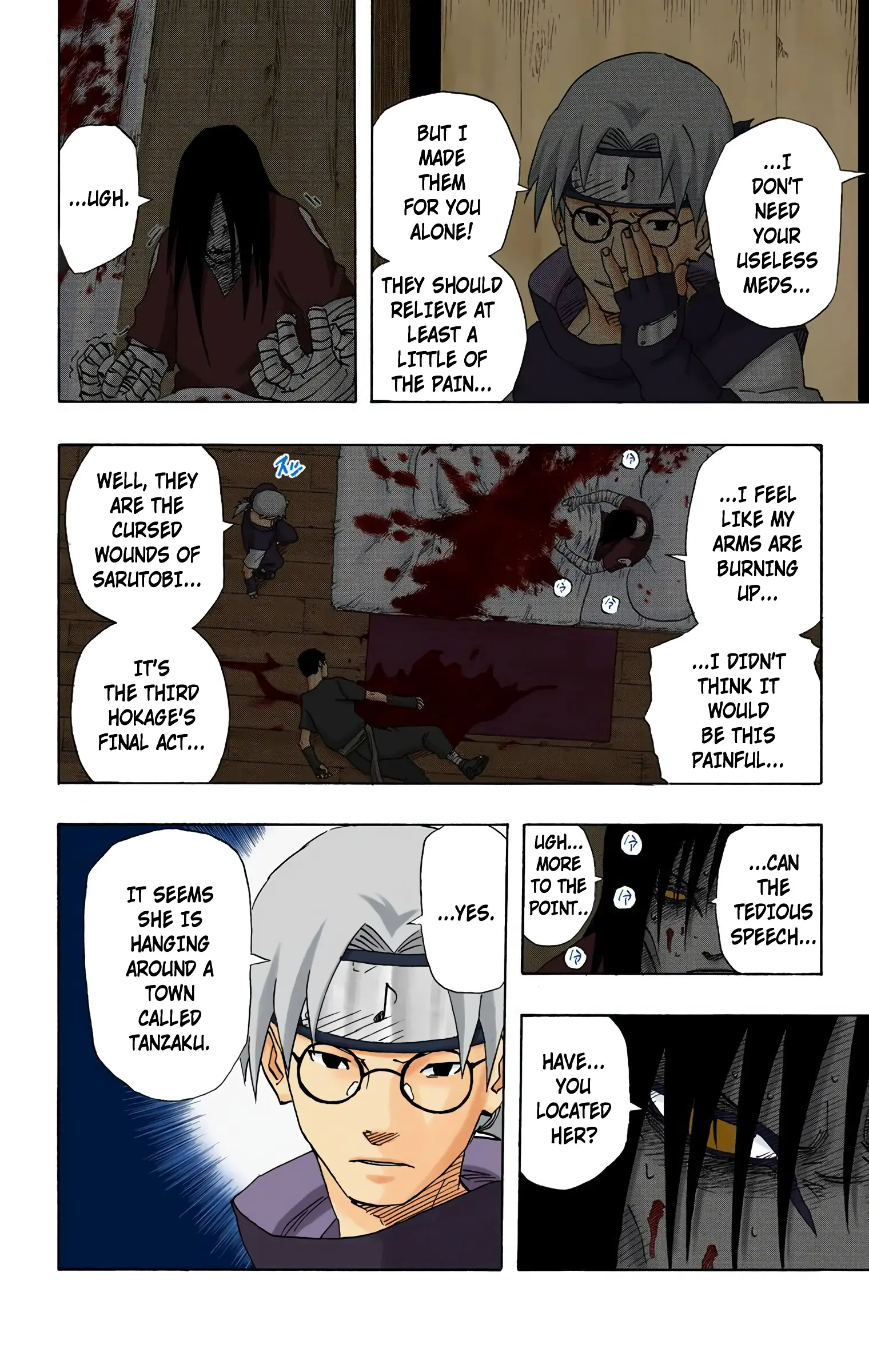 Naruto Colored Manga Online, chapter 153, page 12