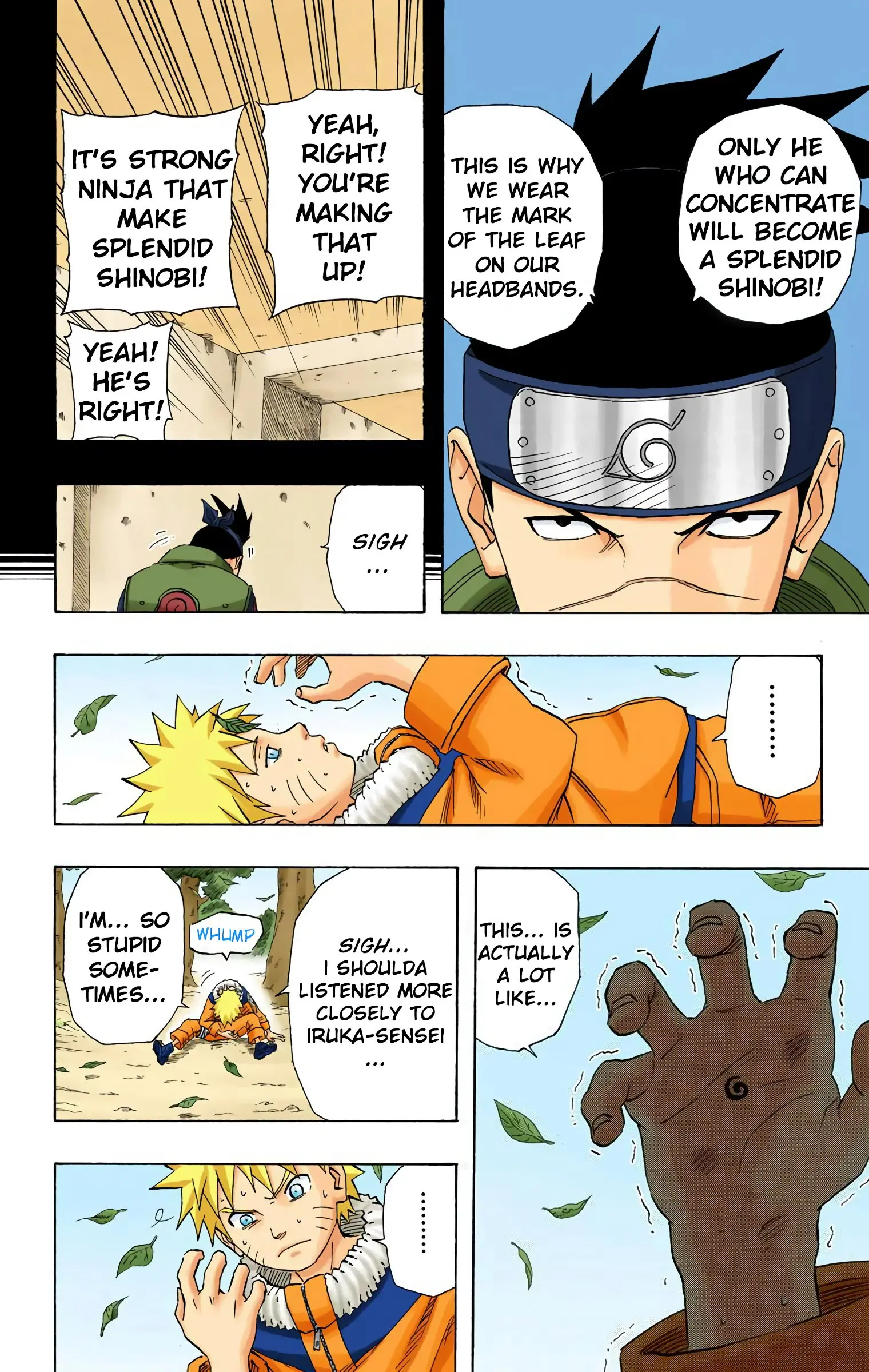 Naruto Colored Manga Online, chapter 154, page 16