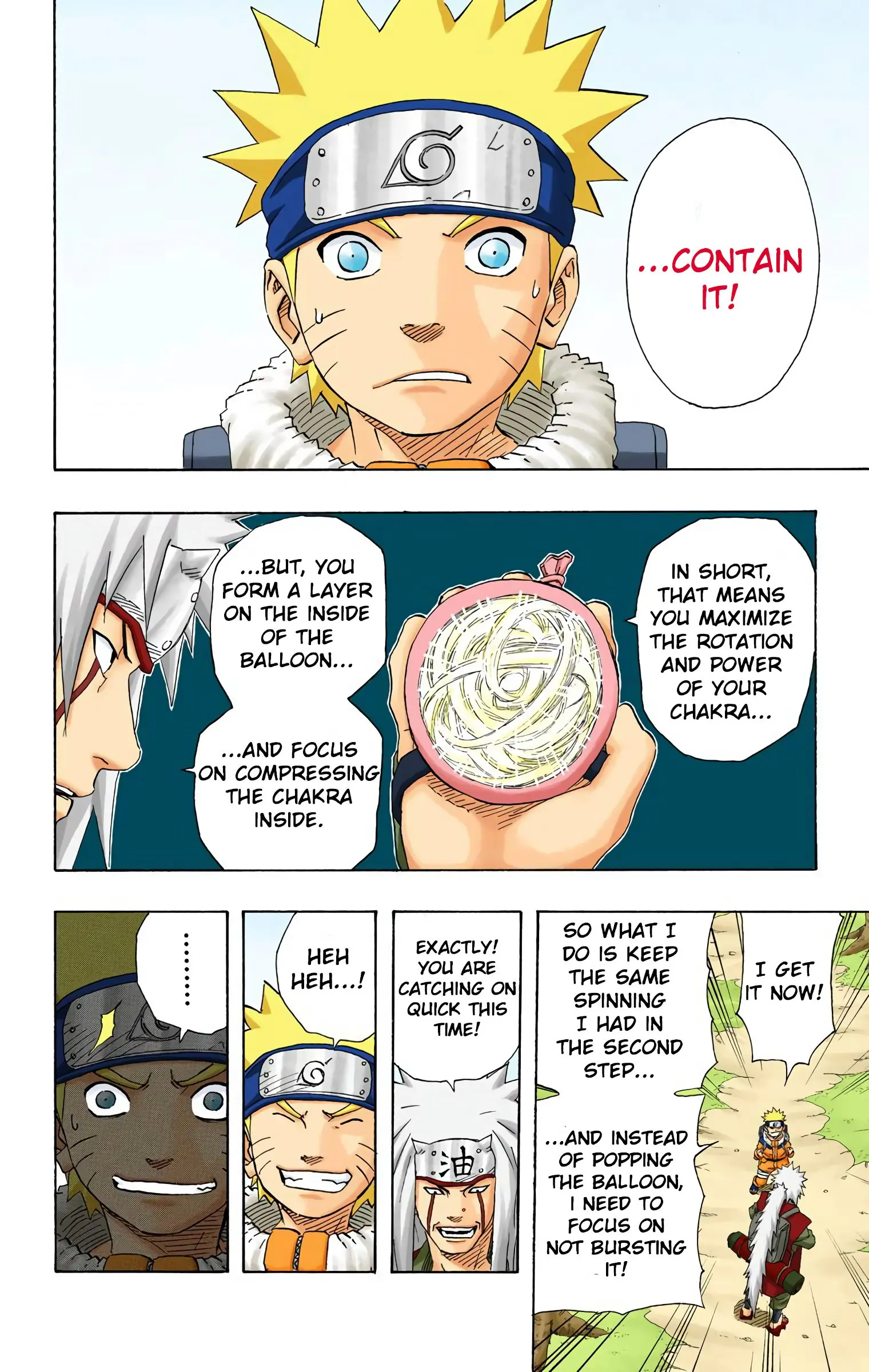 Naruto Colored Manga Online, chapter 155, page 8
