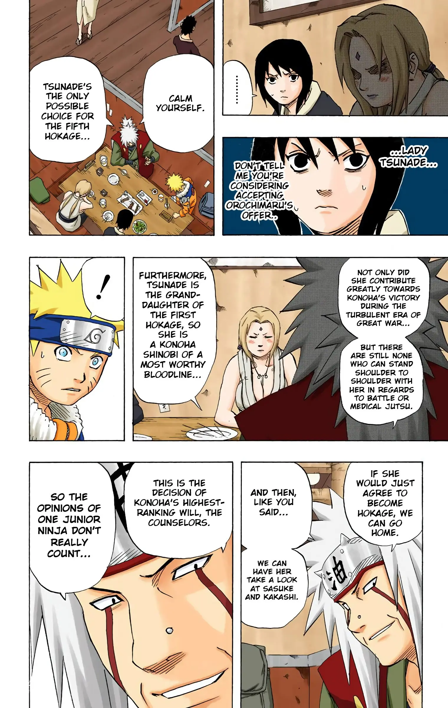 Naruto Colored Manga Online, chapter 158, page 4