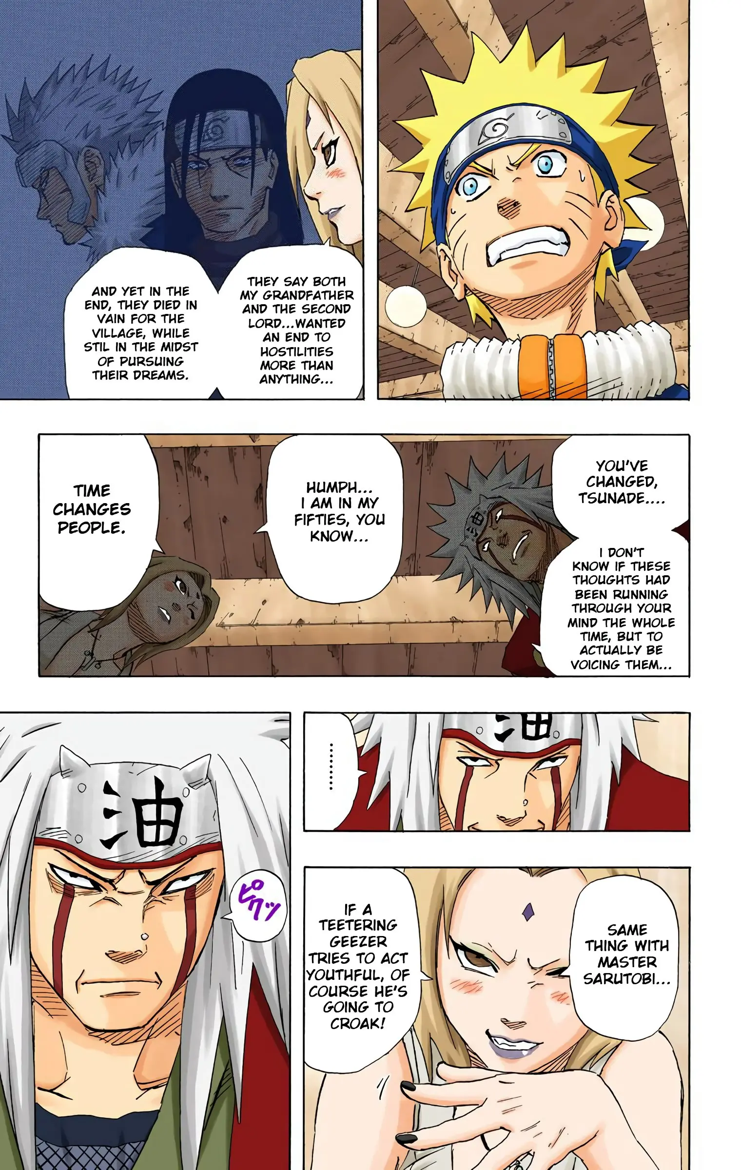 Naruto Colored Manga Online, chapter 158, page 7
