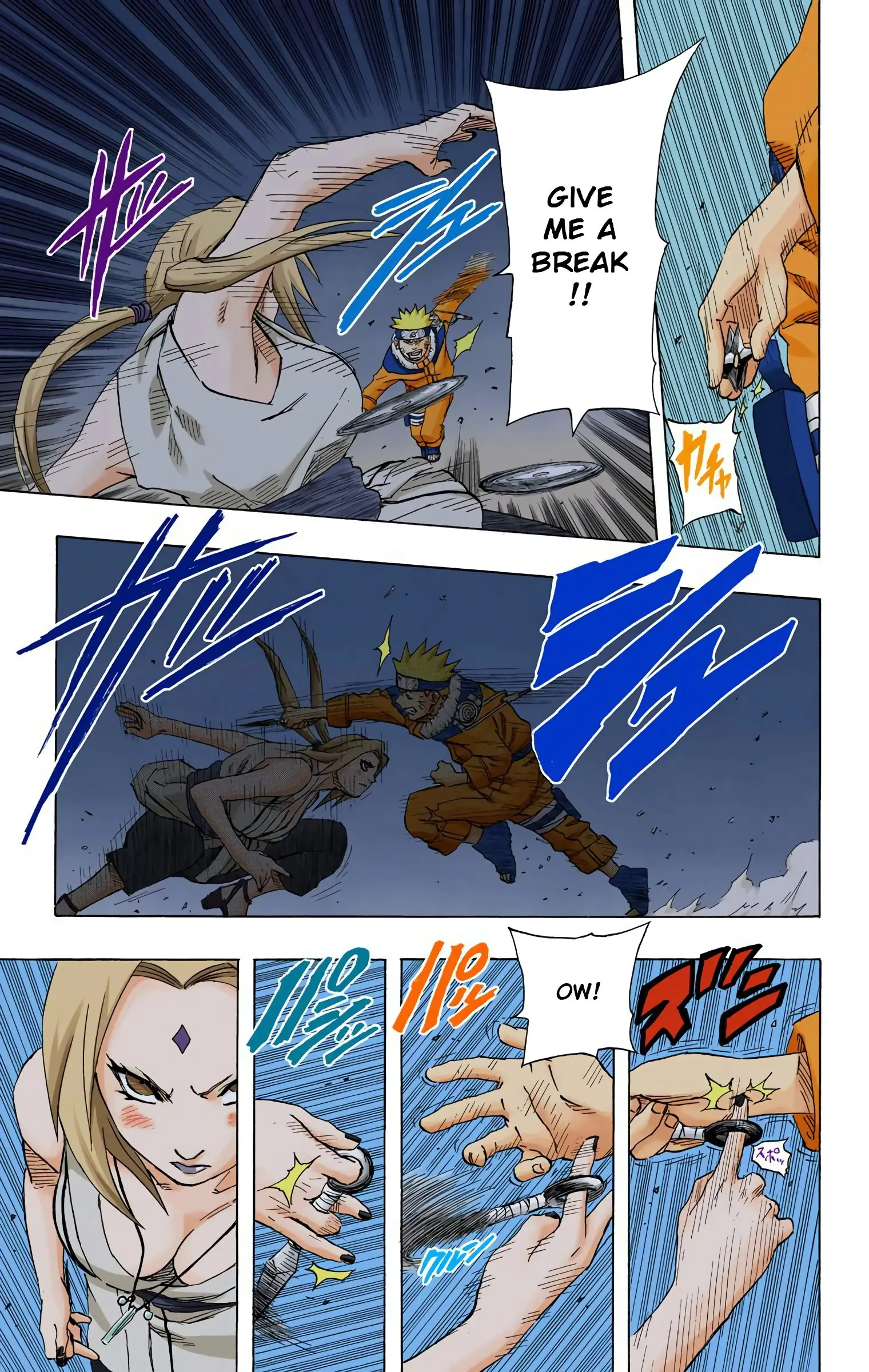 Naruto Colored Manga Online, chapter 158, page 13