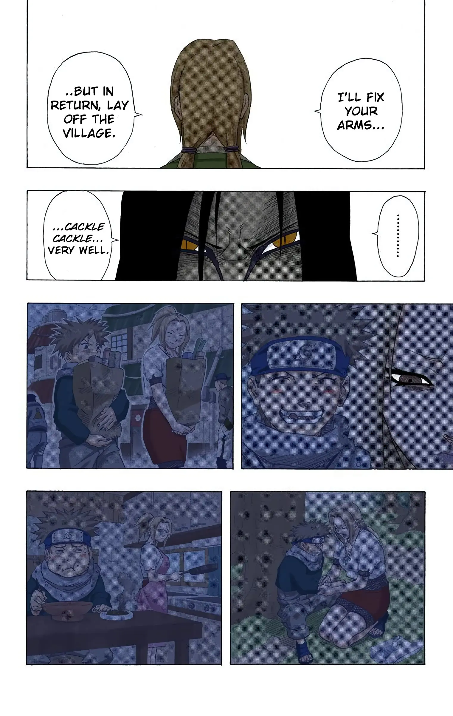 Naruto Colored Manga Online, chapter 162, page 17