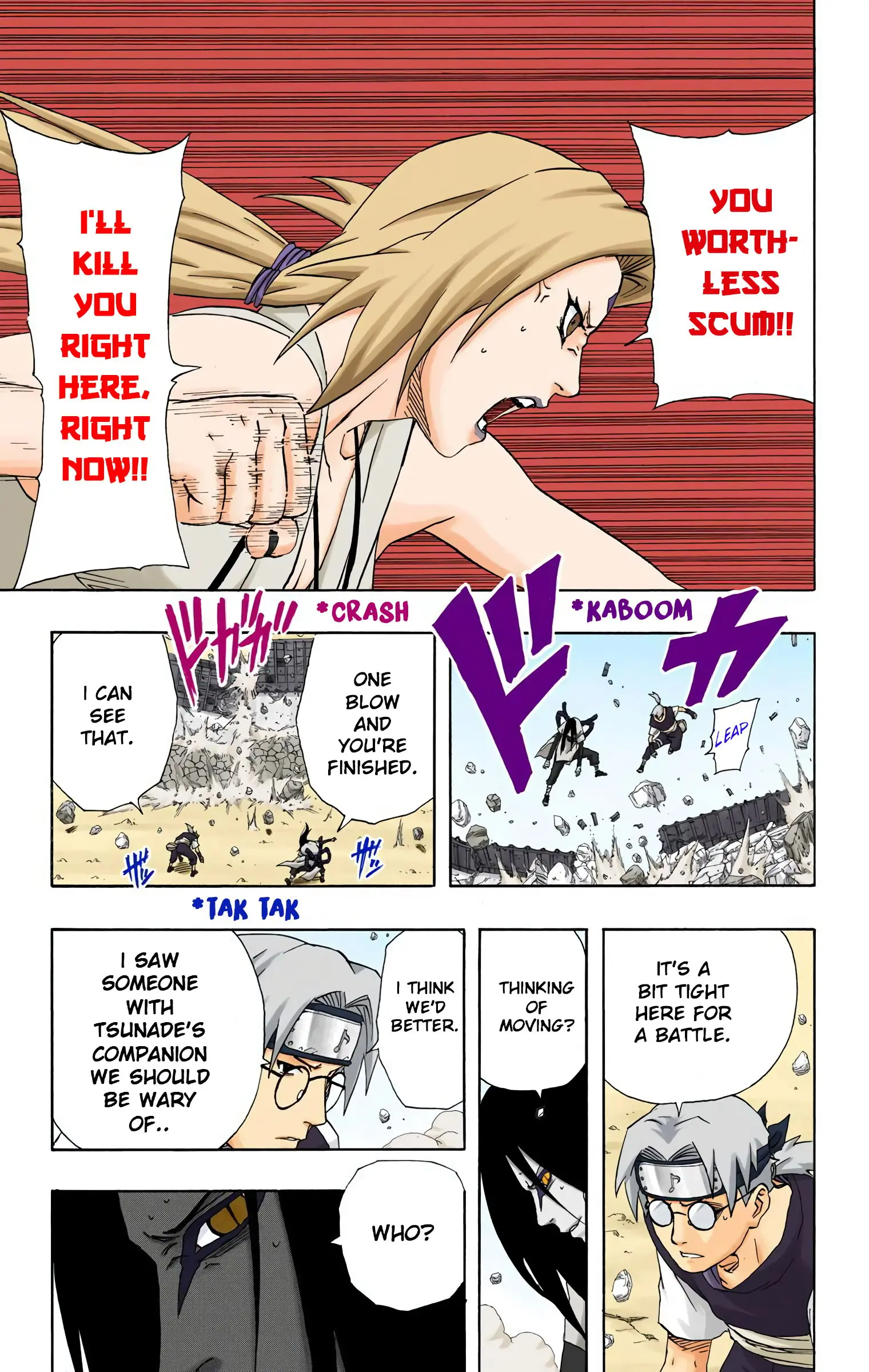Naruto Colored Manga Online, chapter 164, page 3