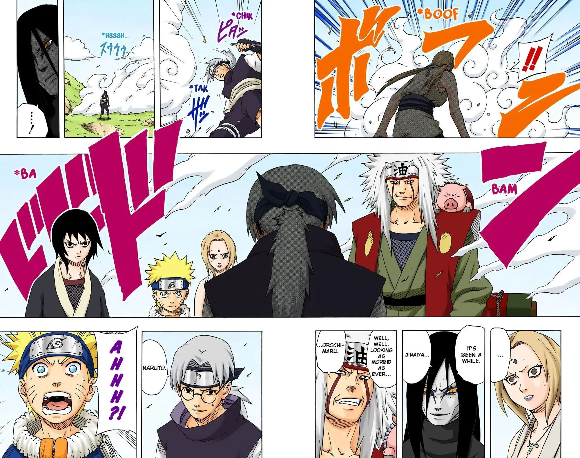 Naruto Colored Manga Online, chapter 164, page 18
