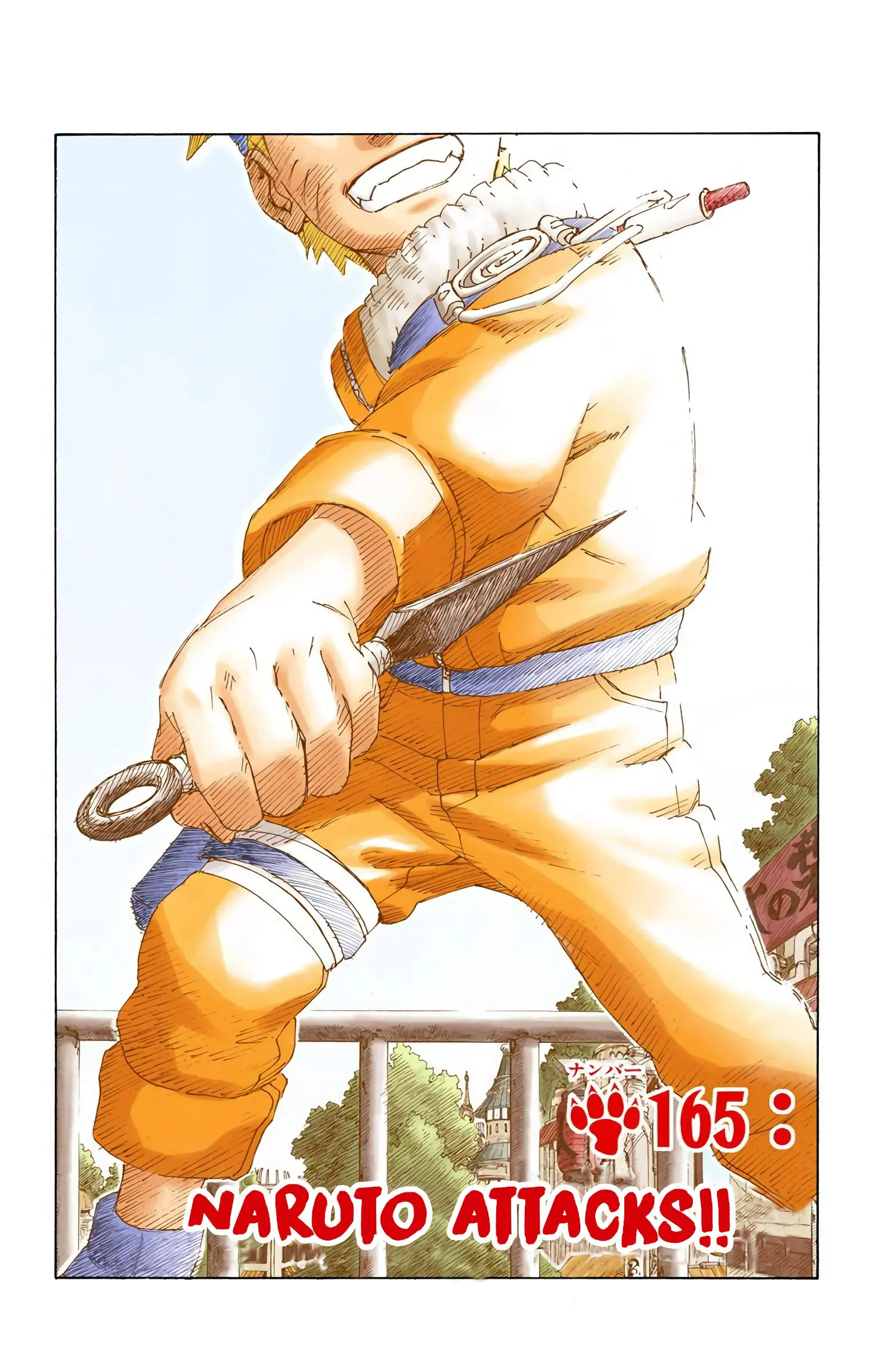 Naruto Colored Manga Online, chapter 165, page 1
