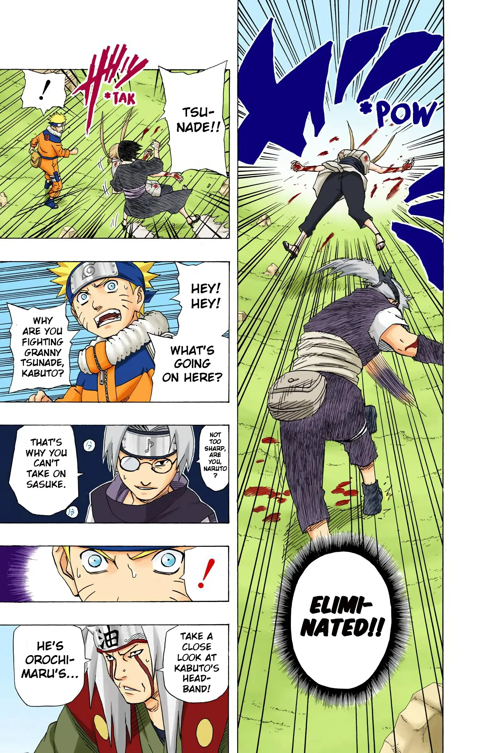 Naruto Colored Manga Online, chapter 165, page 5