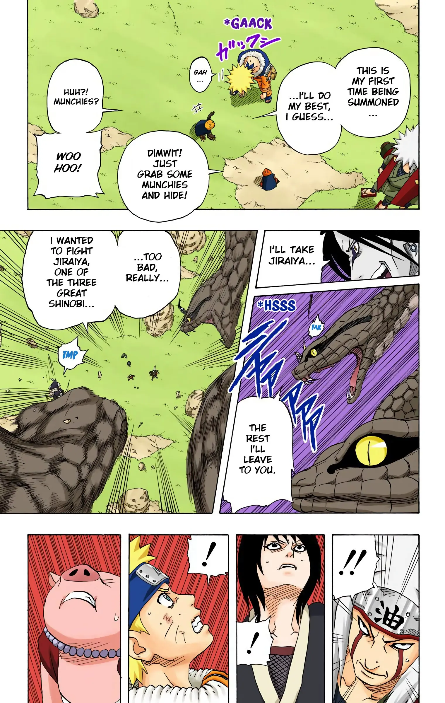 Naruto Colored Manga Online, chapter 166, page 5