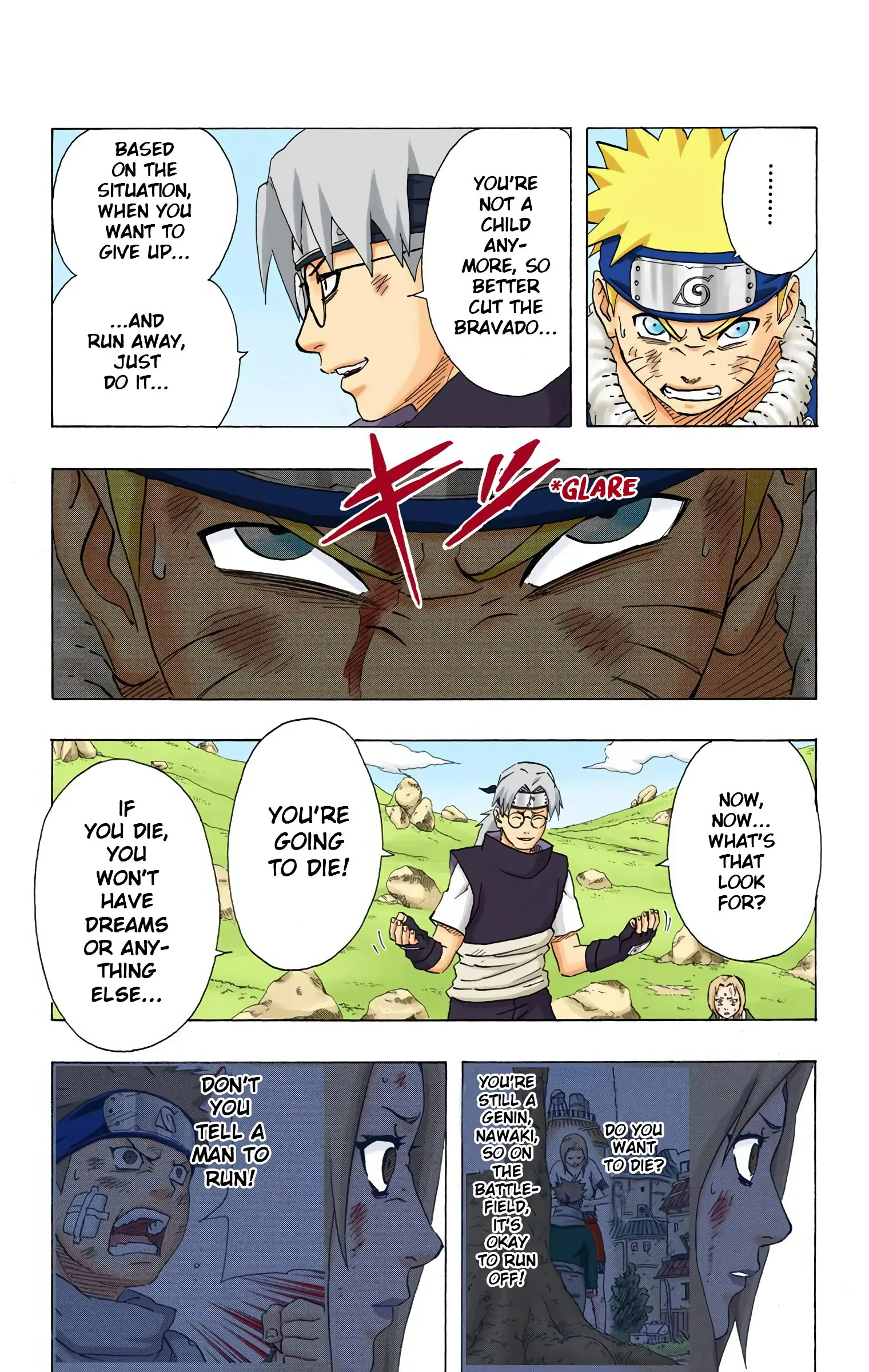 Naruto Colored Manga Online, chapter 167, page 7