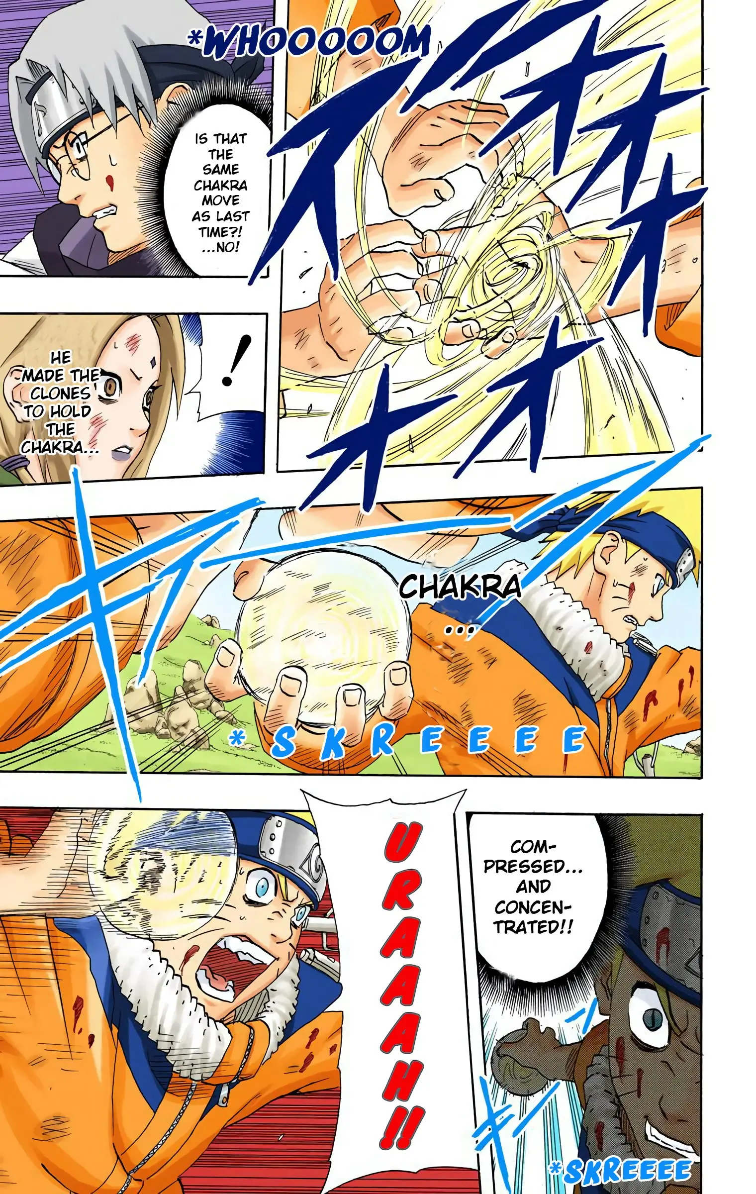Naruto Colored Manga Online, chapter 167, page 17