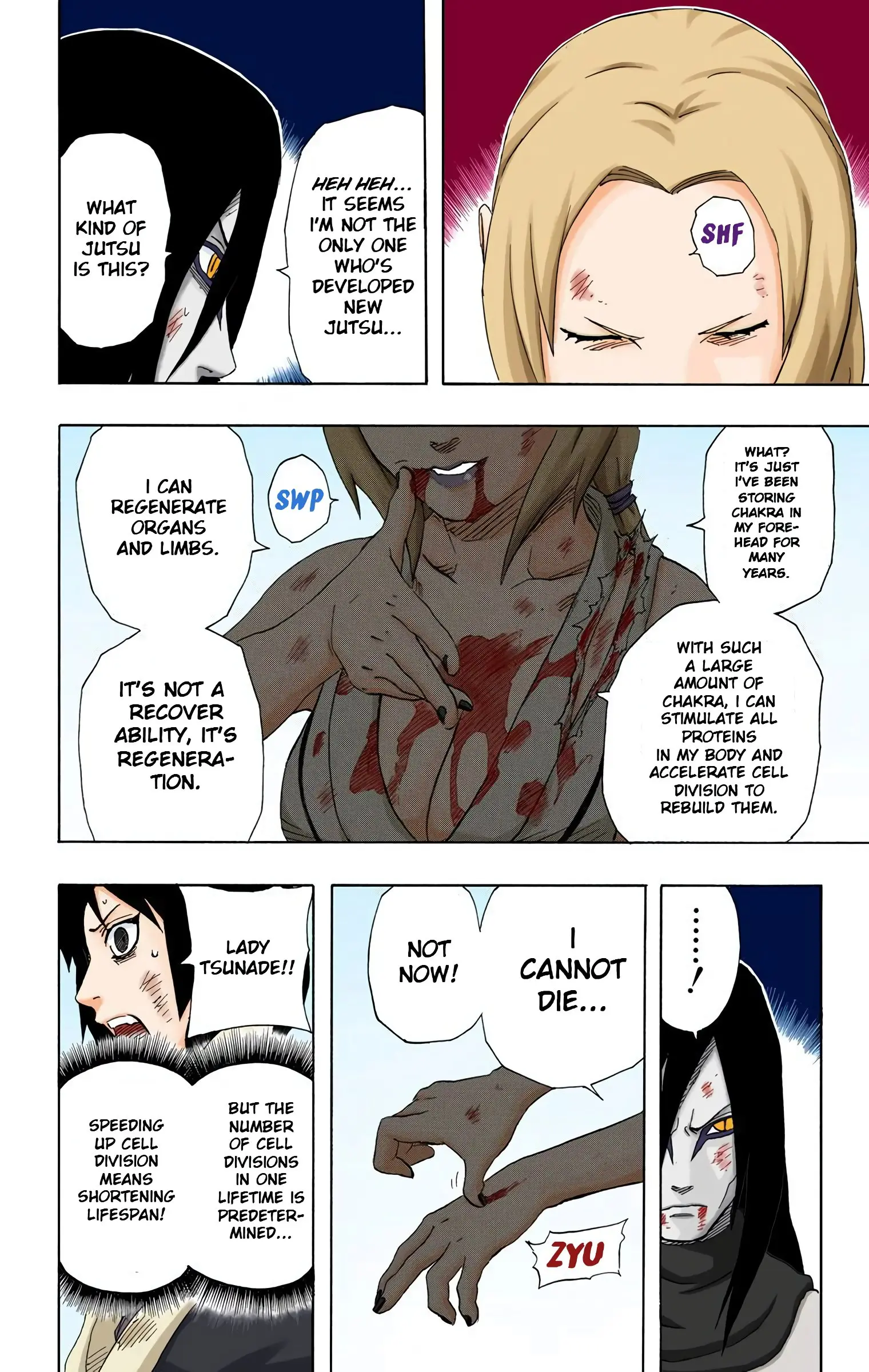 Naruto Colored Manga Online, chapter 169, page 16