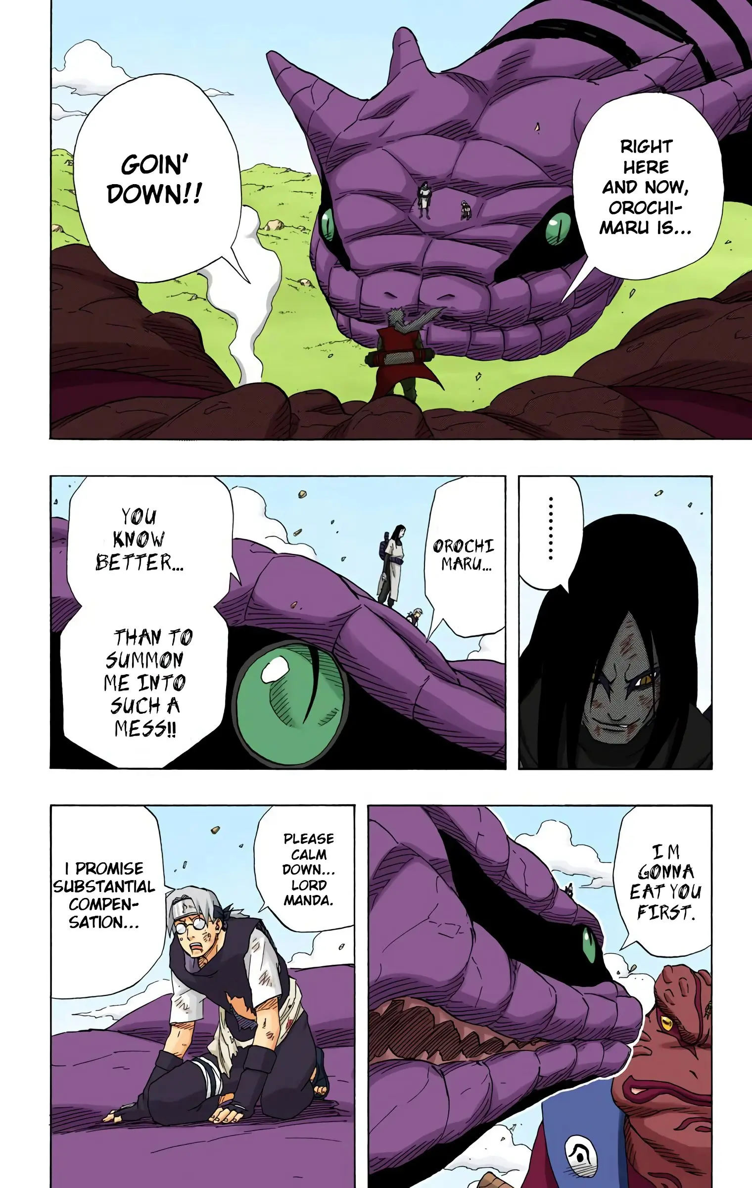 Naruto Colored Manga Online, chapter 170, page 4
