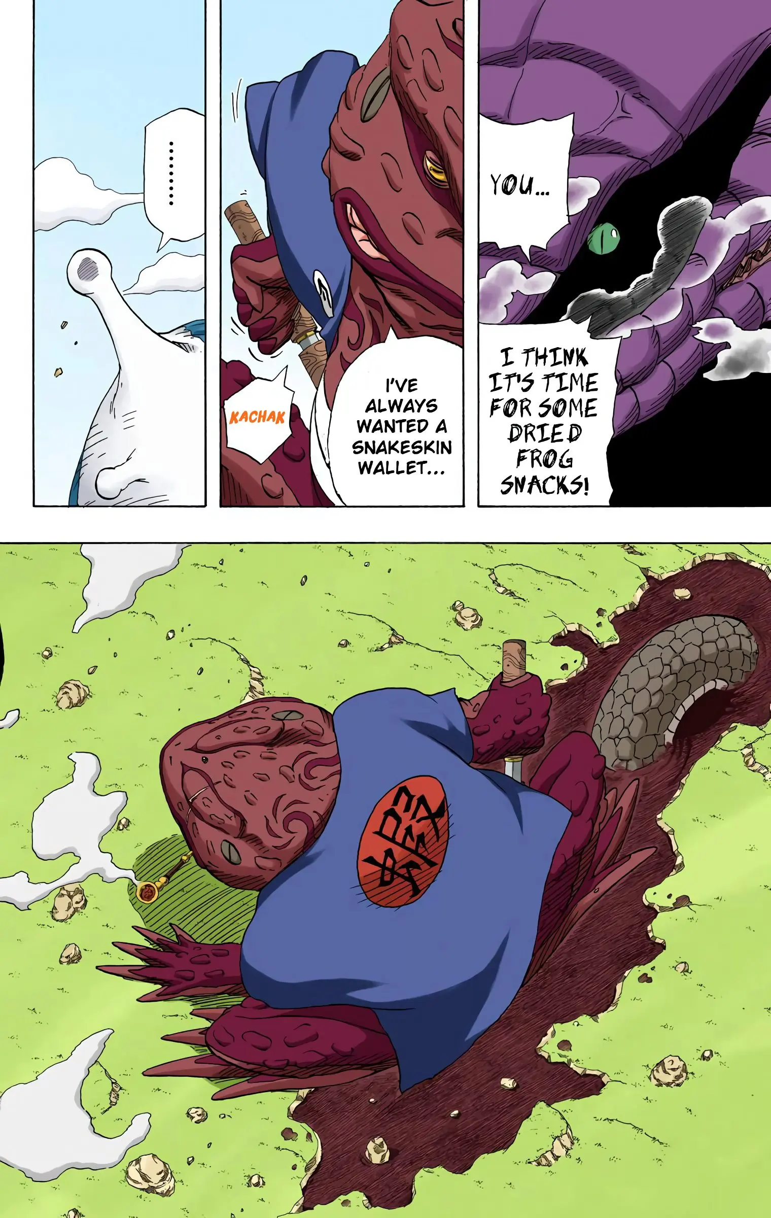 Naruto Colored Manga Online, chapter 170, page 8