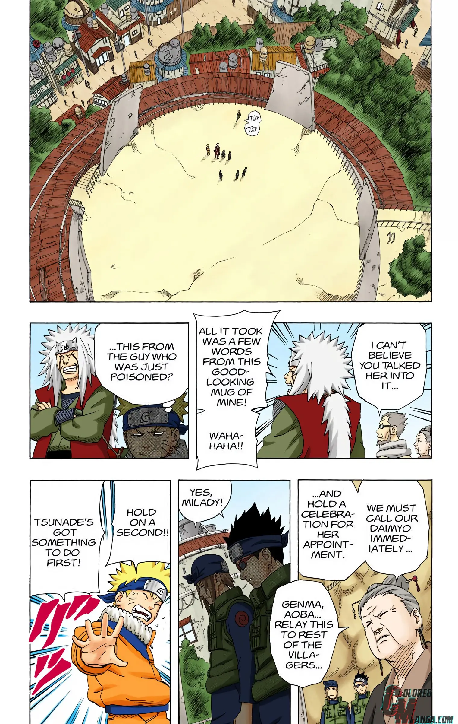 Naruto Colored Manga Online, chapter 172, page 9