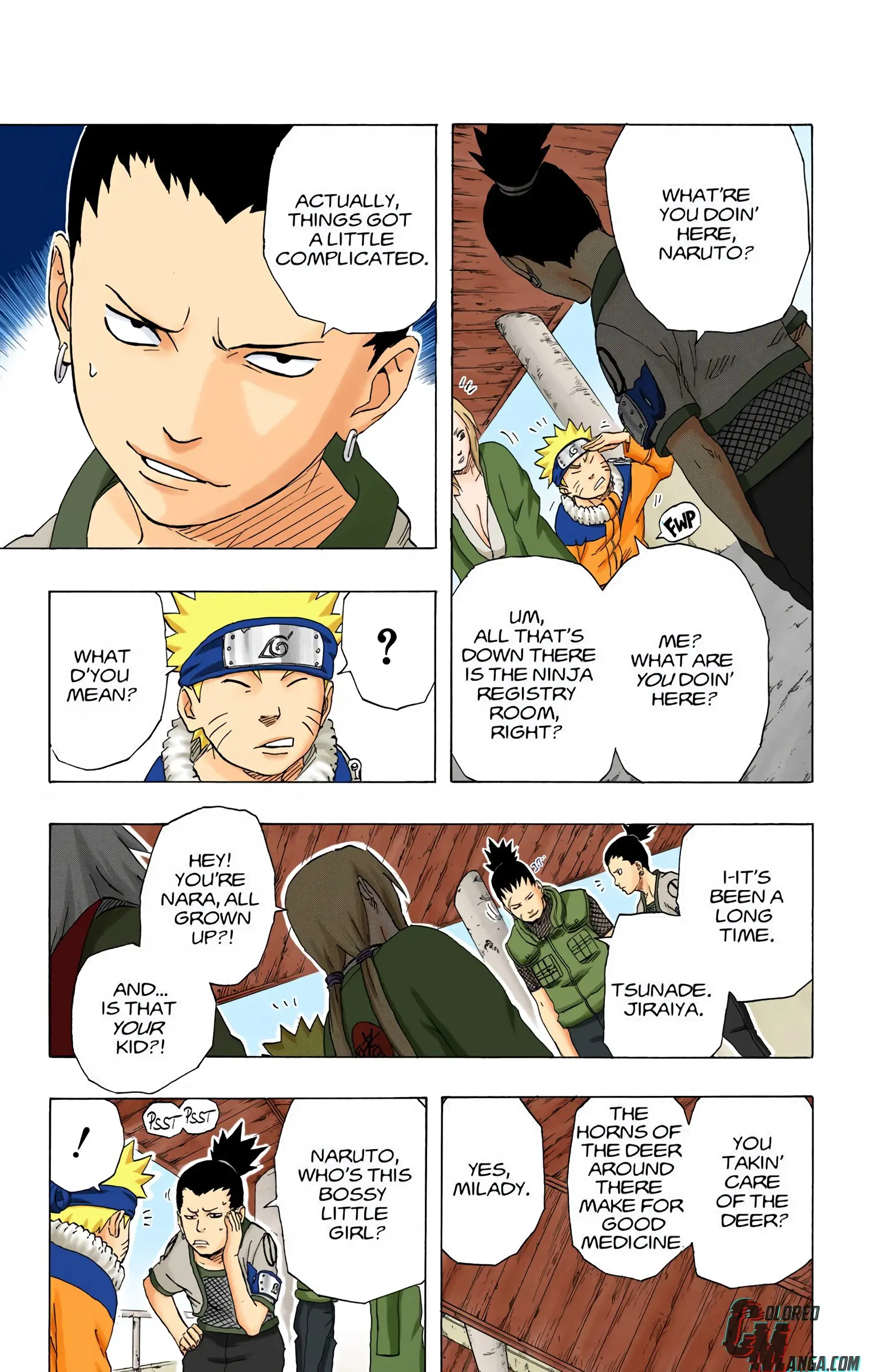 Naruto Colored Manga Online, chapter 172, page 11