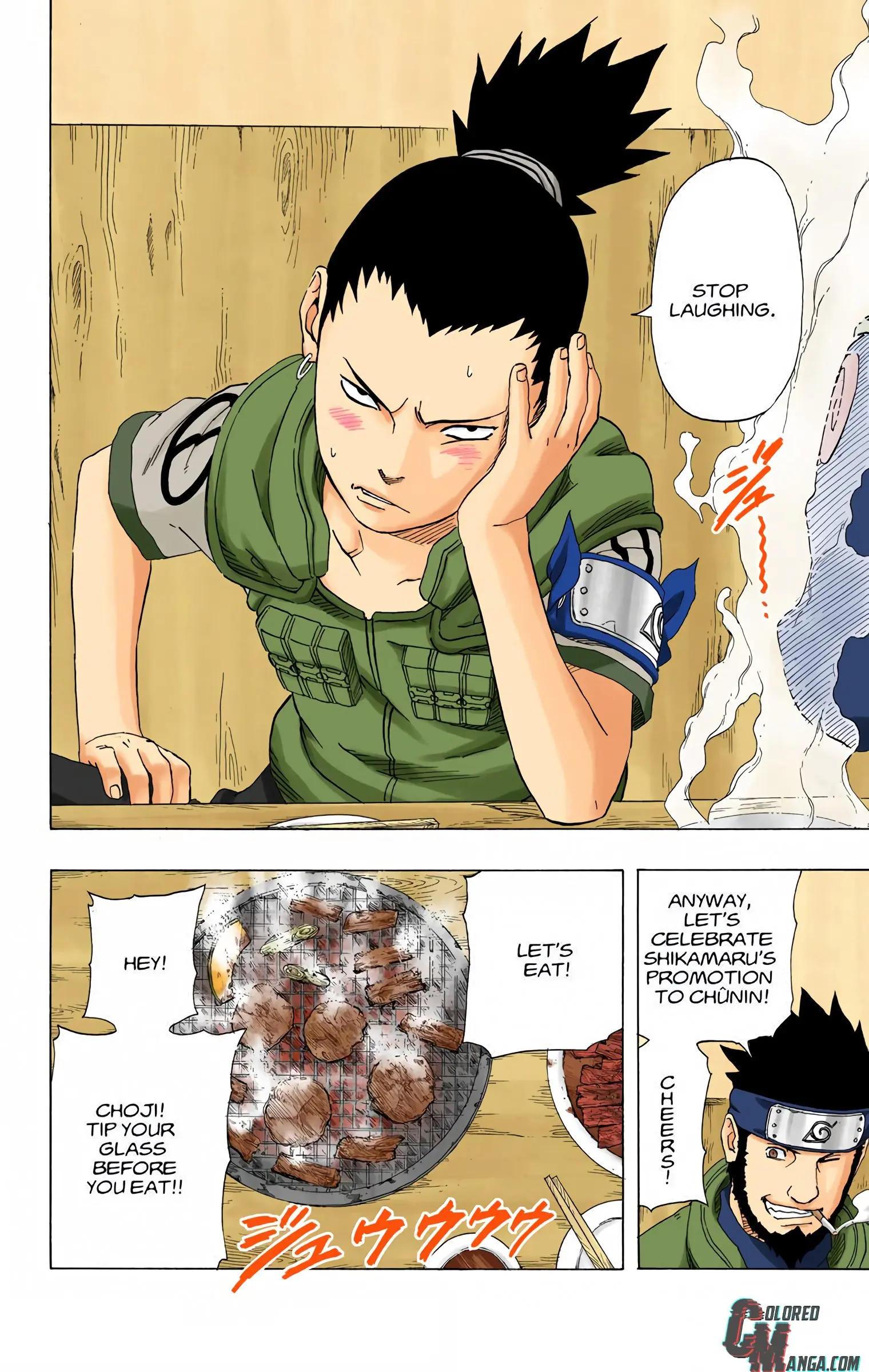 Naruto Colored Manga Online, chapter 172, page 18