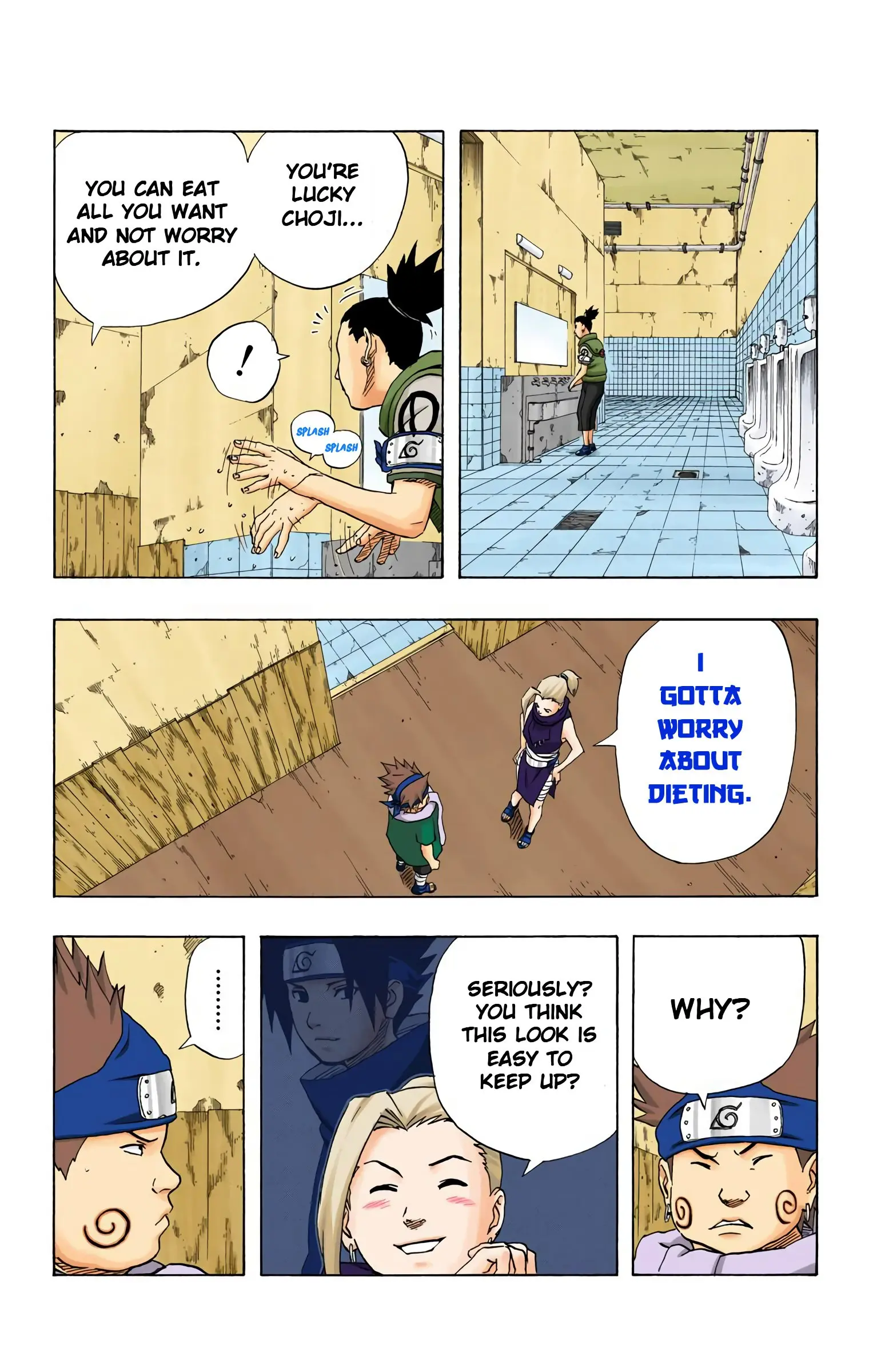 Naruto Colored Manga Online, chapter 174, page 8