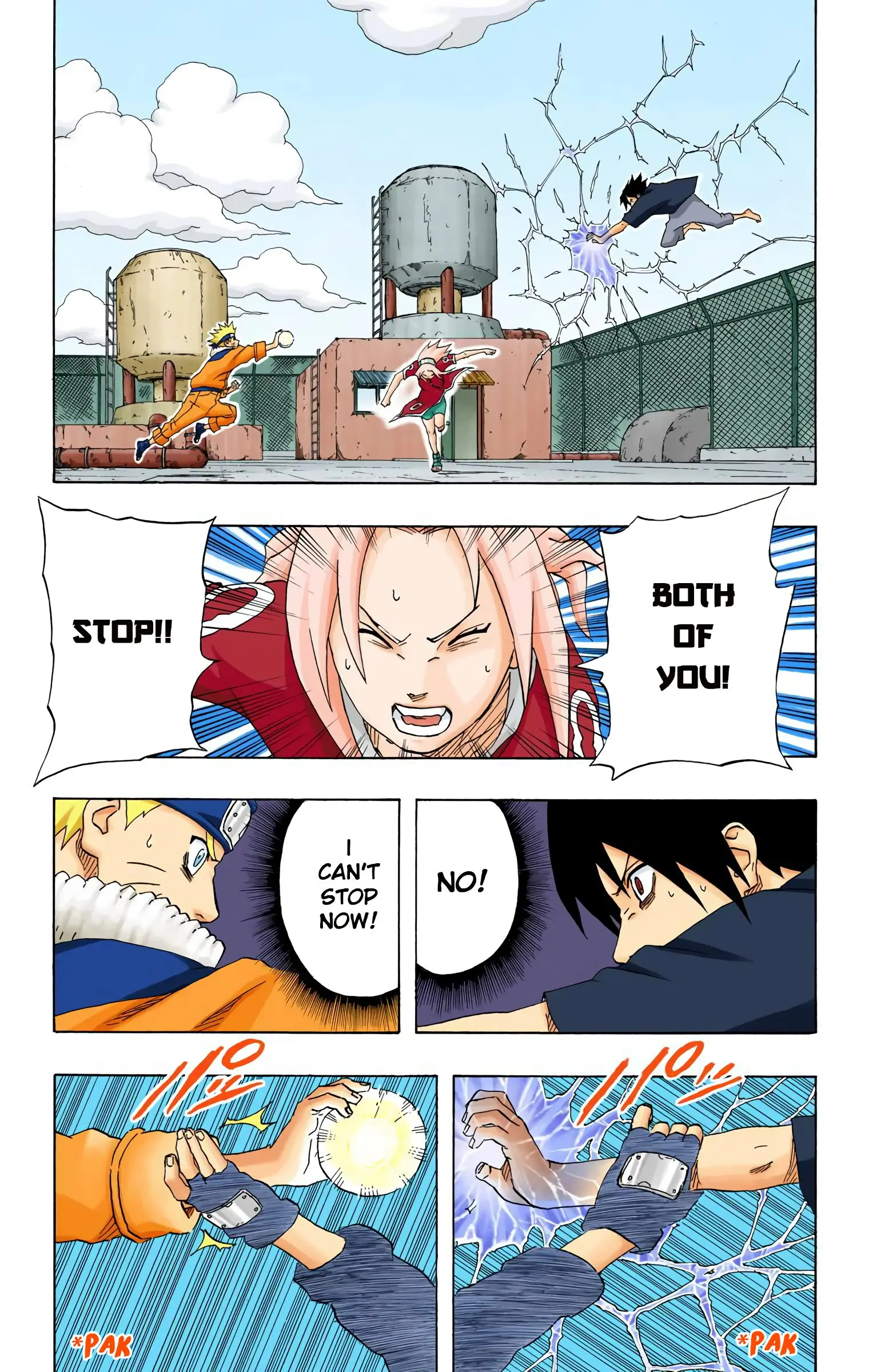 Naruto Colored Manga Online, chapter 176, page 3