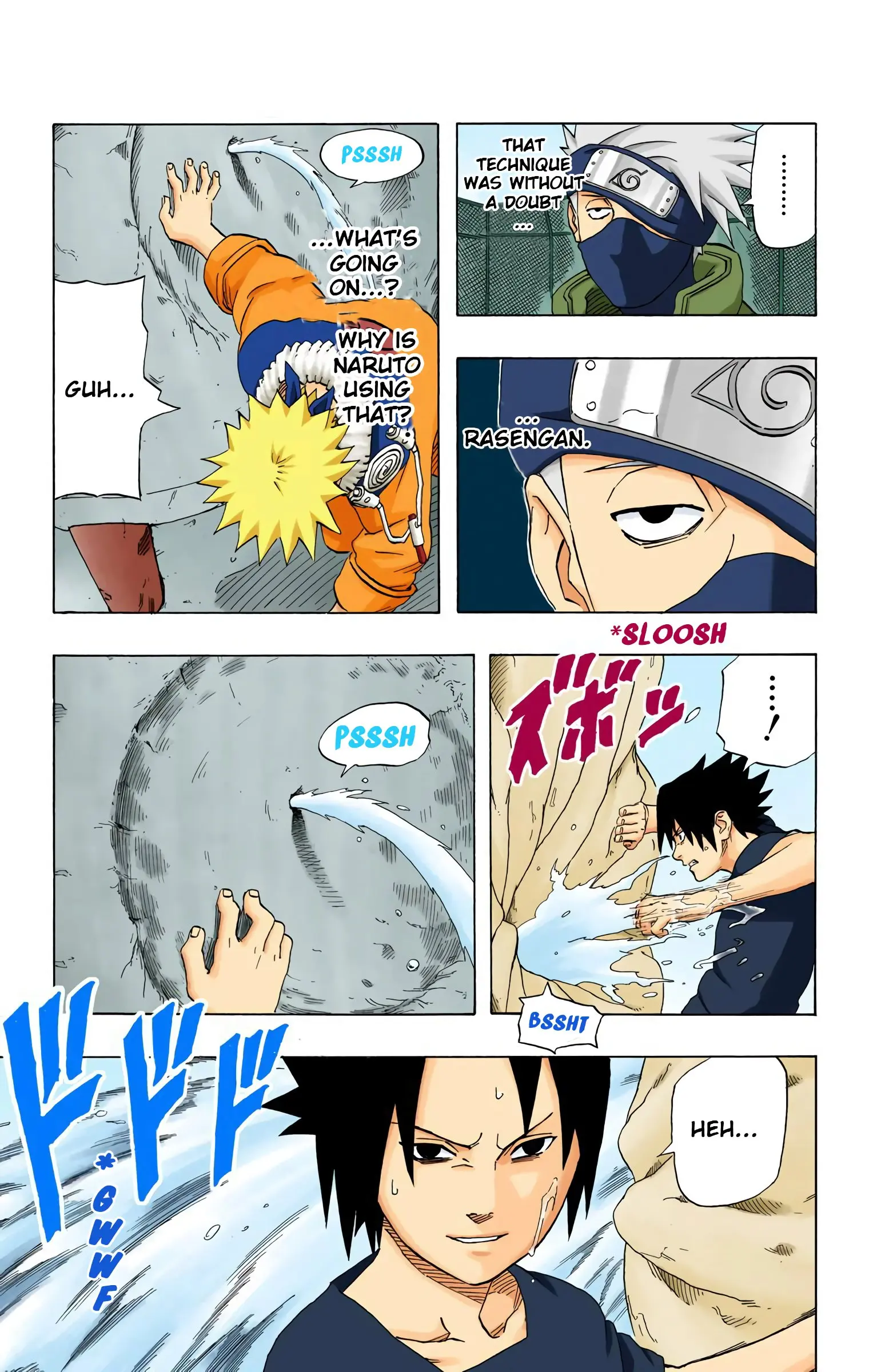 Naruto Colored Manga Online, chapter 176, page 7
