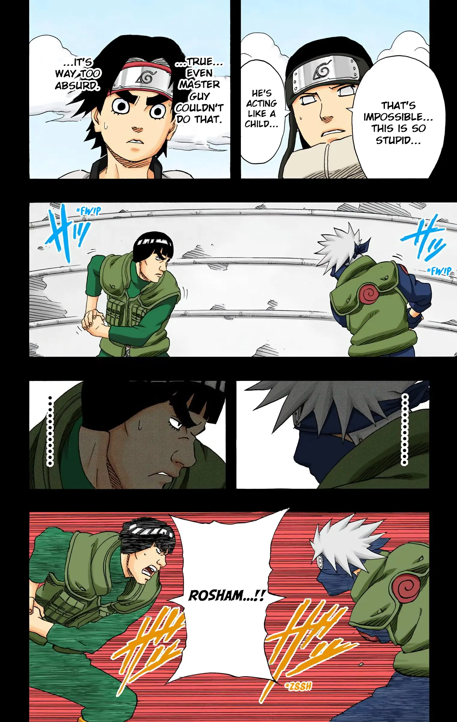 Naruto Colored Manga Online, chapter 179, page 17