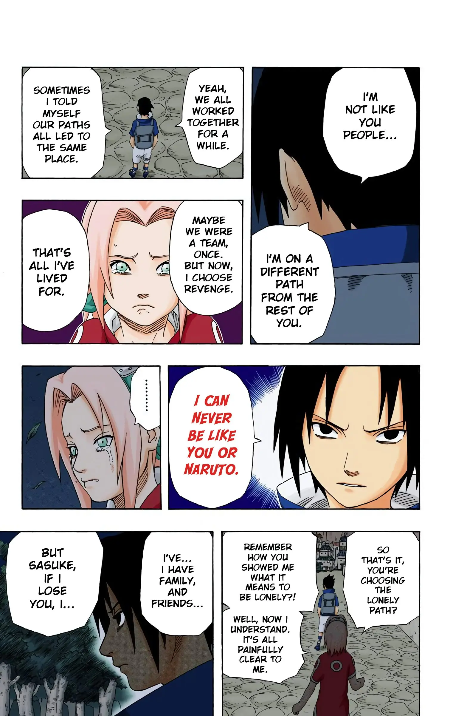 Naruto Colored Manga Online, chapter 181, page 17