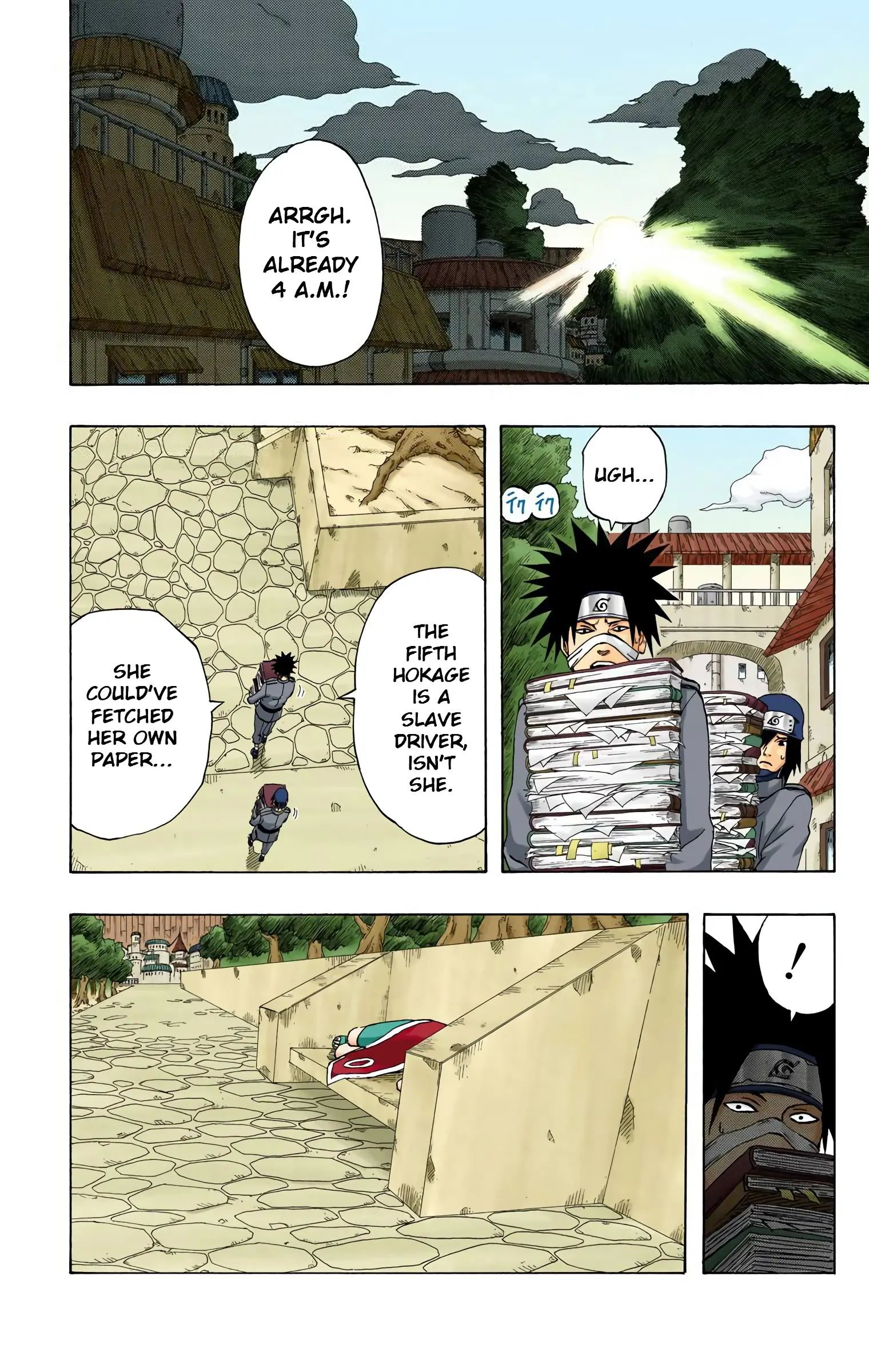 Naruto Colored Manga Online, chapter 182, page 2