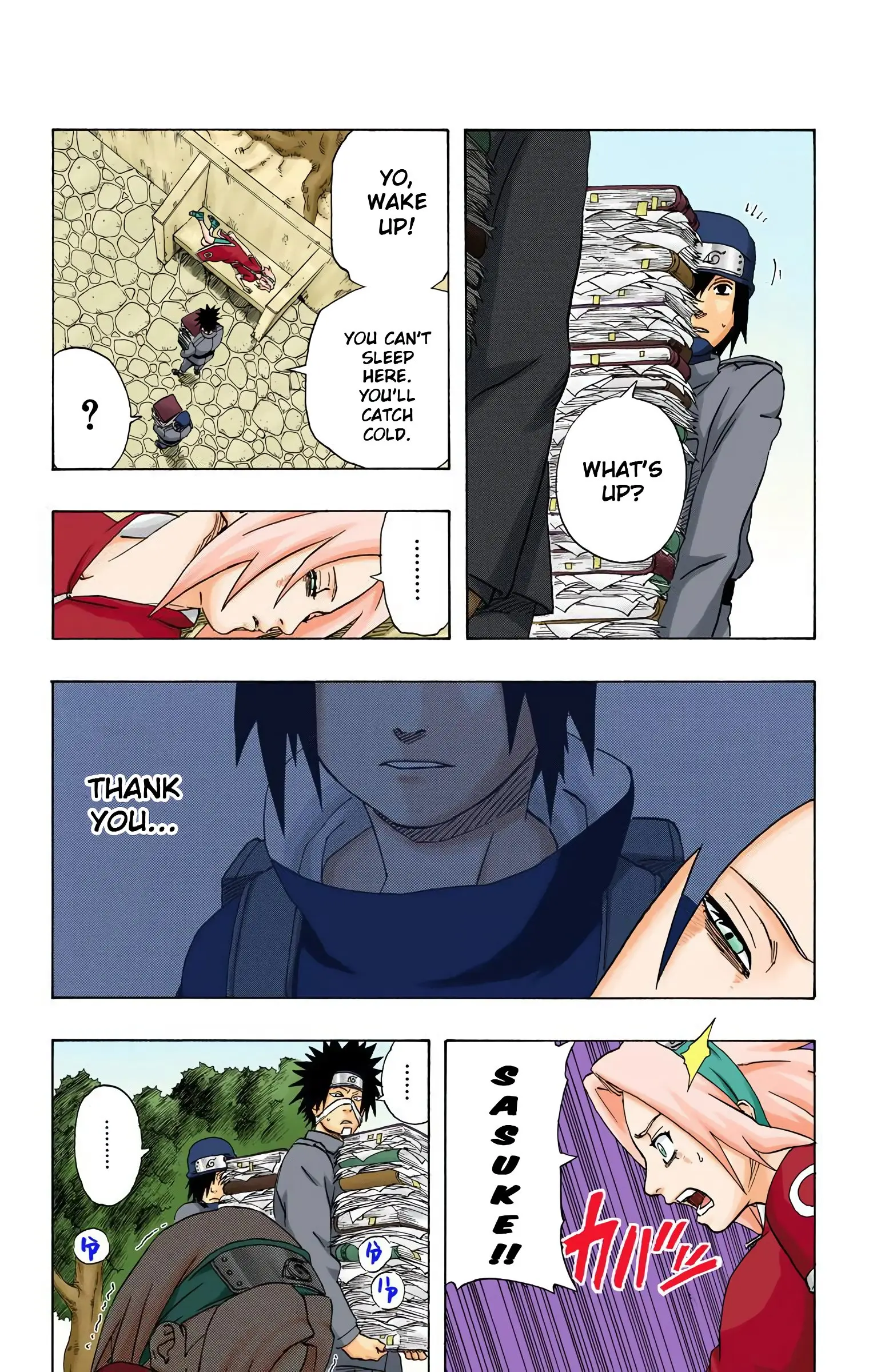 Naruto Colored Manga Online, chapter 182, page 3