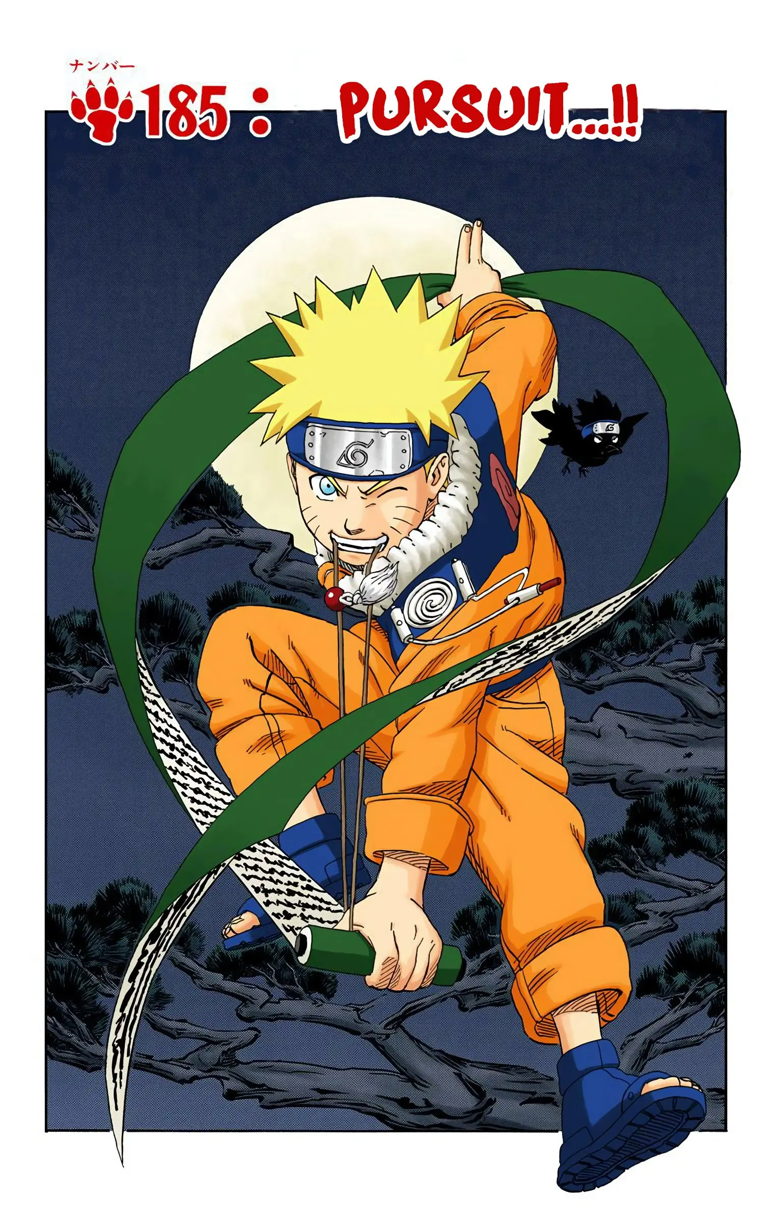 Naruto Colored Manga Online, chapter 185, page 1