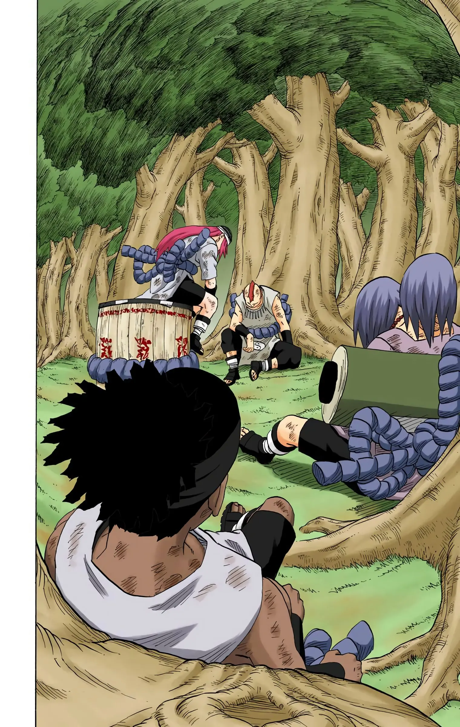 Naruto Colored Manga Online, chapter 185, page 17
