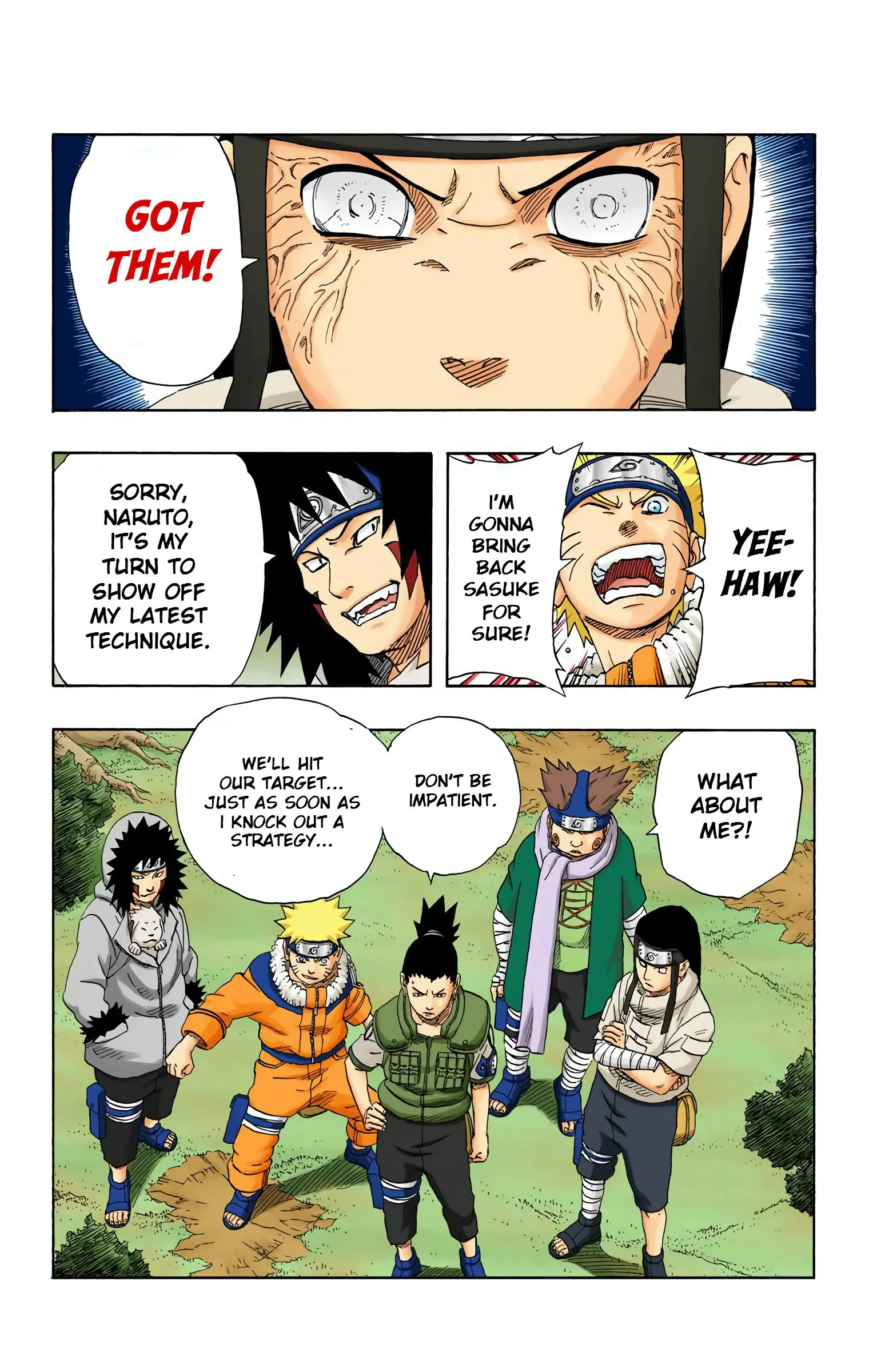 Naruto Colored Manga Online, chapter 185, page 18