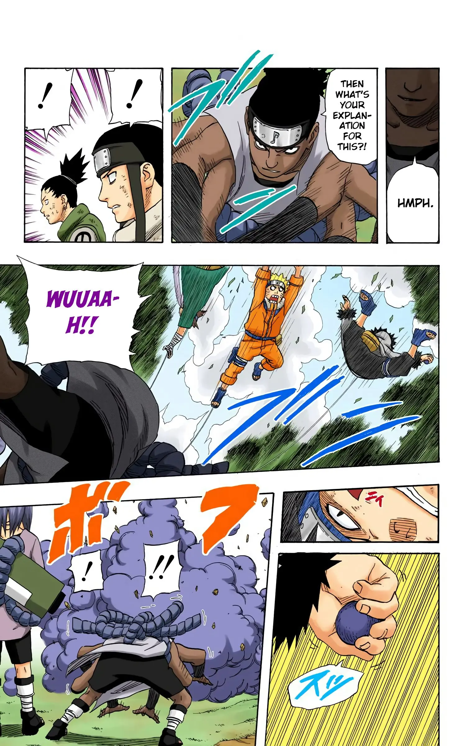 Naruto Colored Manga Online, chapter 186, page 9