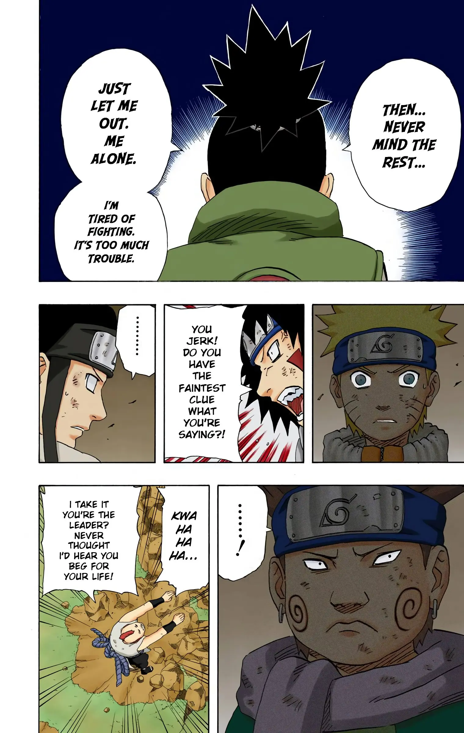 Naruto Colored Manga Online, chapter 187, page 10