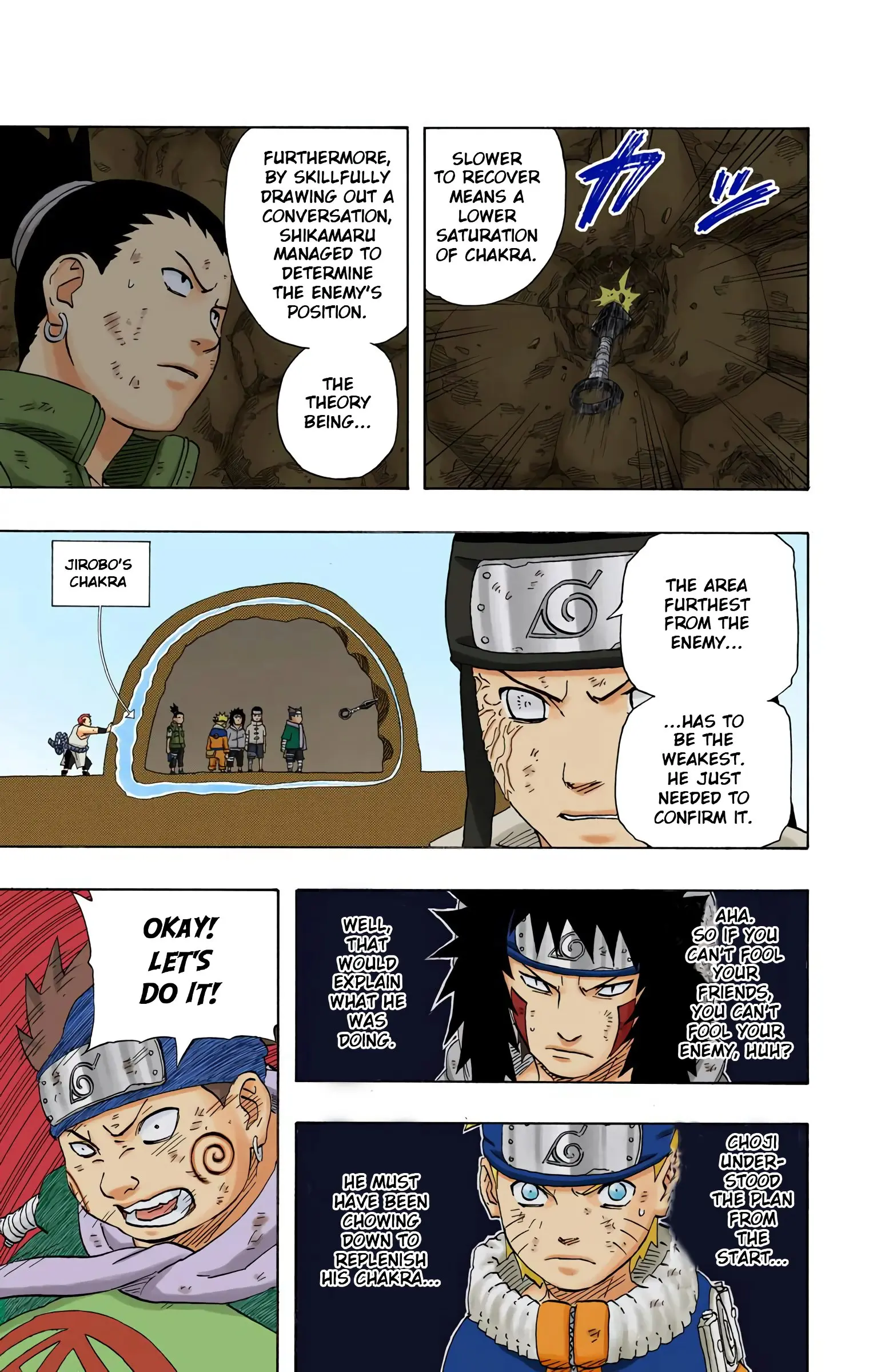 Naruto Colored Manga Online, chapter 187, page 17
