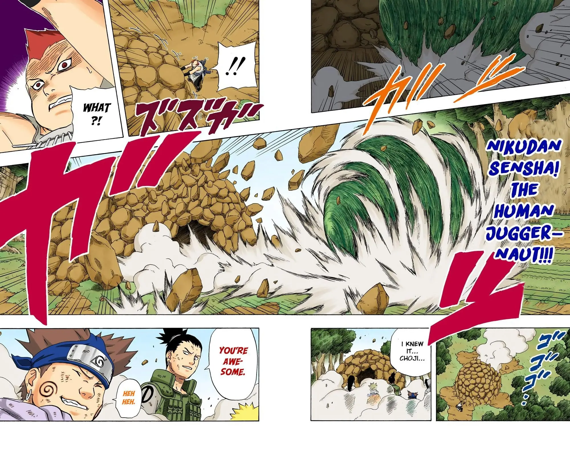 Naruto Colored Manga Online, chapter 187, page 18