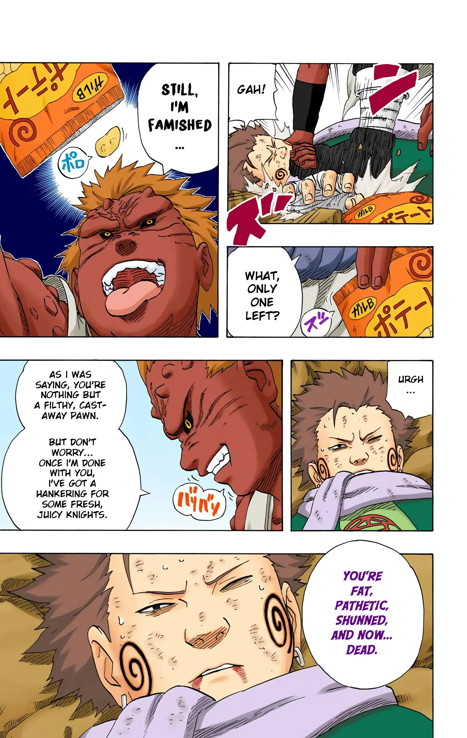 Naruto Colored Manga Online, chapter 190, page 9