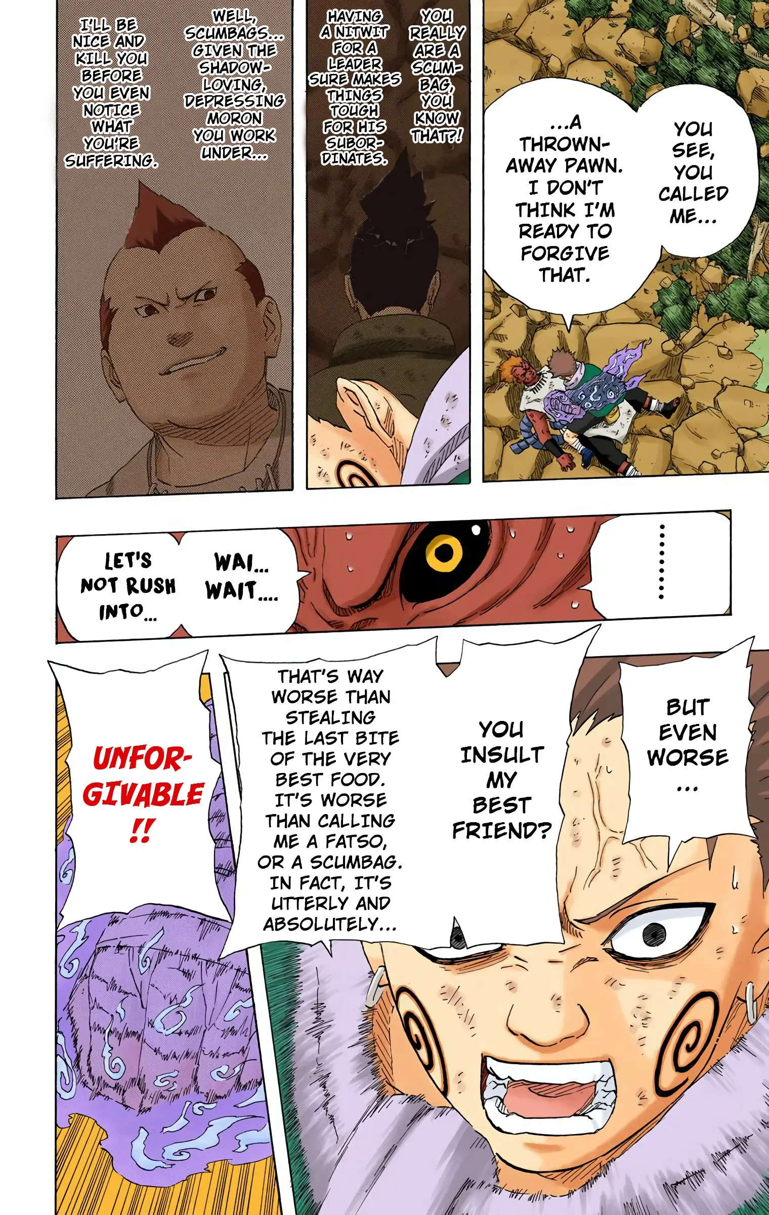 Naruto Colored Manga Online, chapter 190, page 18