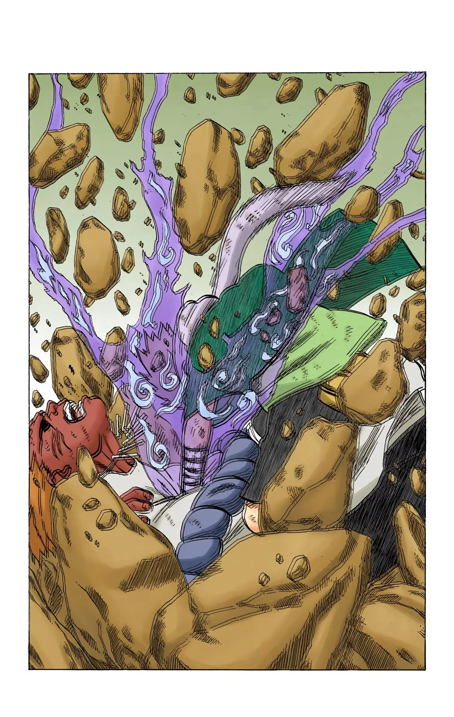 Naruto Colored Manga Online, chapter 190, page 19