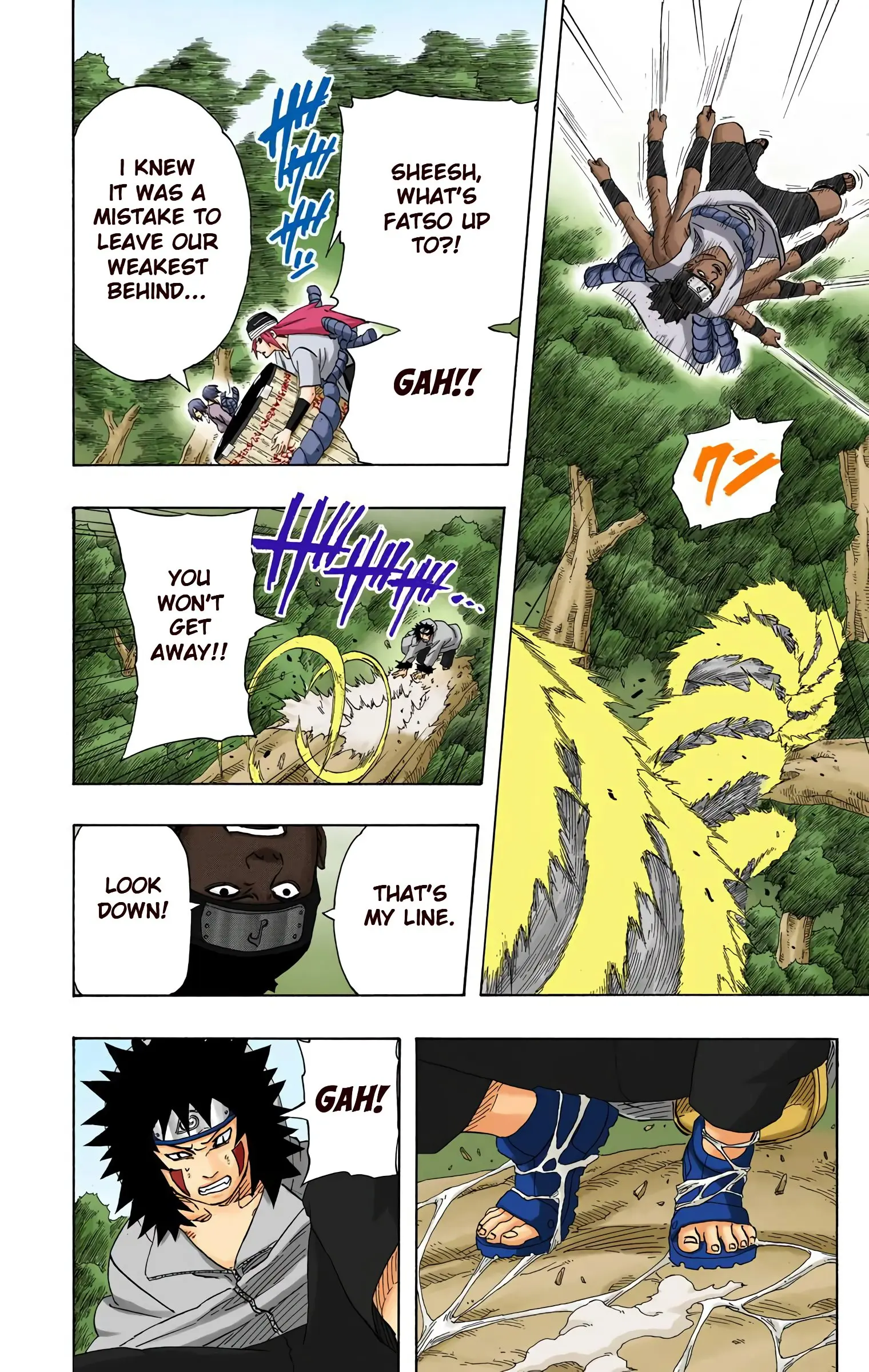 Naruto Colored Manga Online, chapter 191, page 22