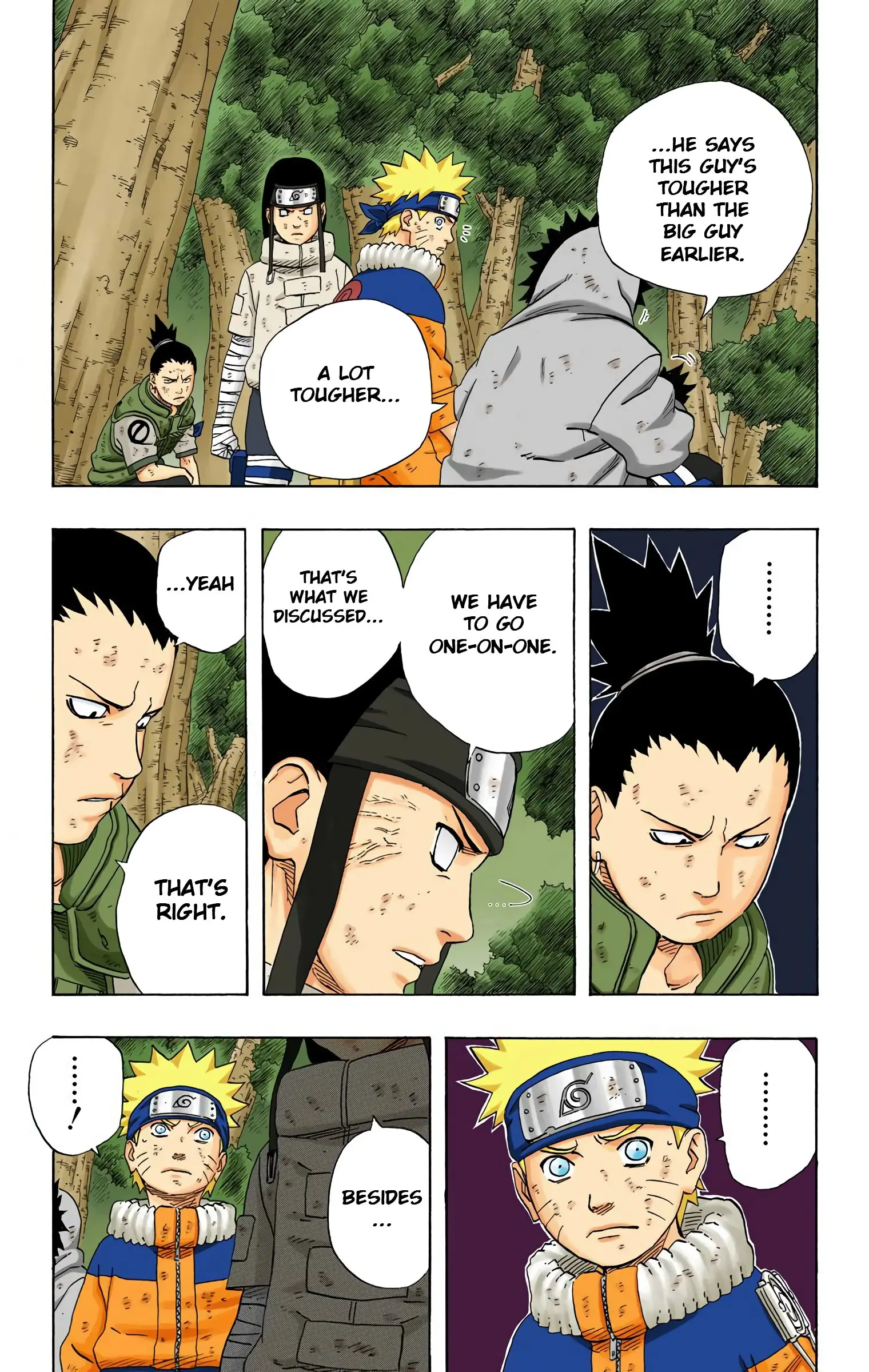 Naruto Colored Manga Online, chapter 193, page 3