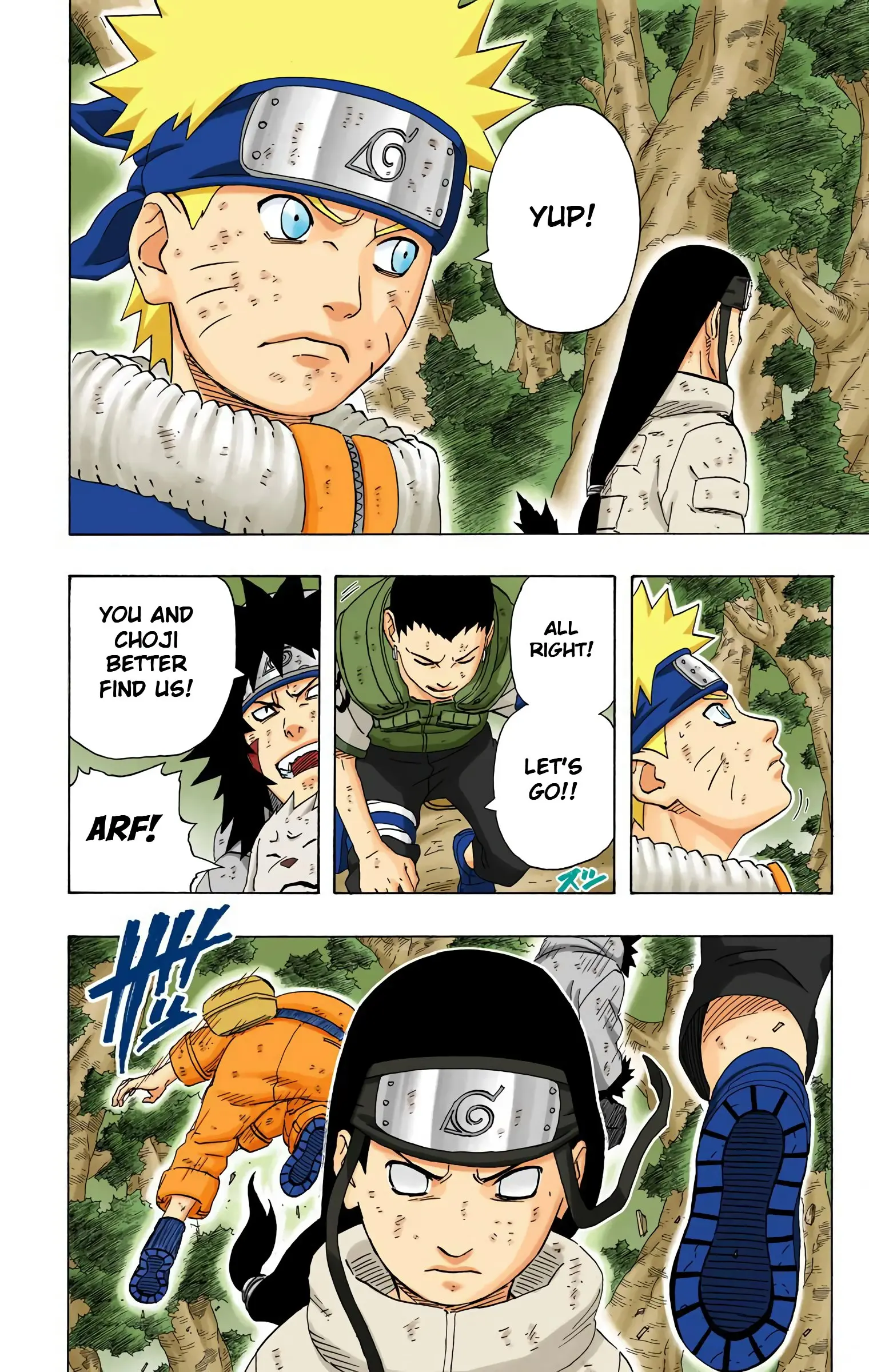 Naruto Colored Manga Online, chapter 193, page 6