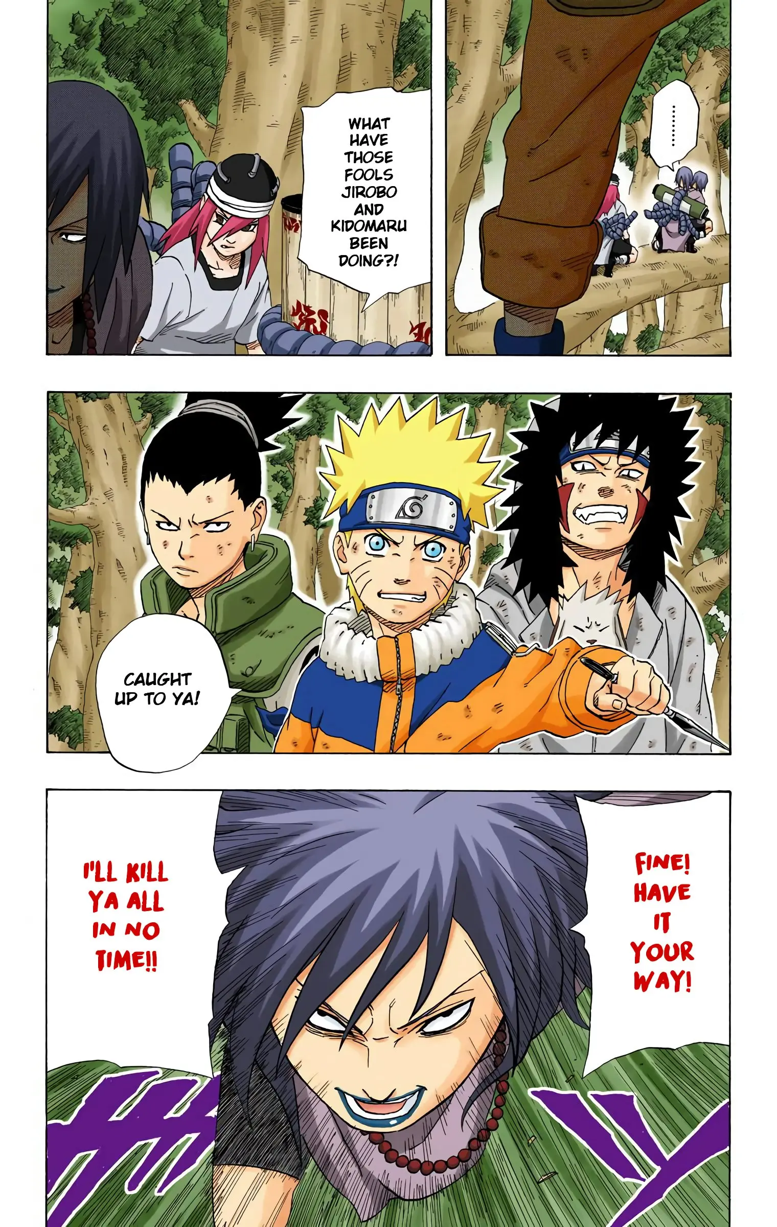 Naruto Colored Manga Online, chapter 199, page 19